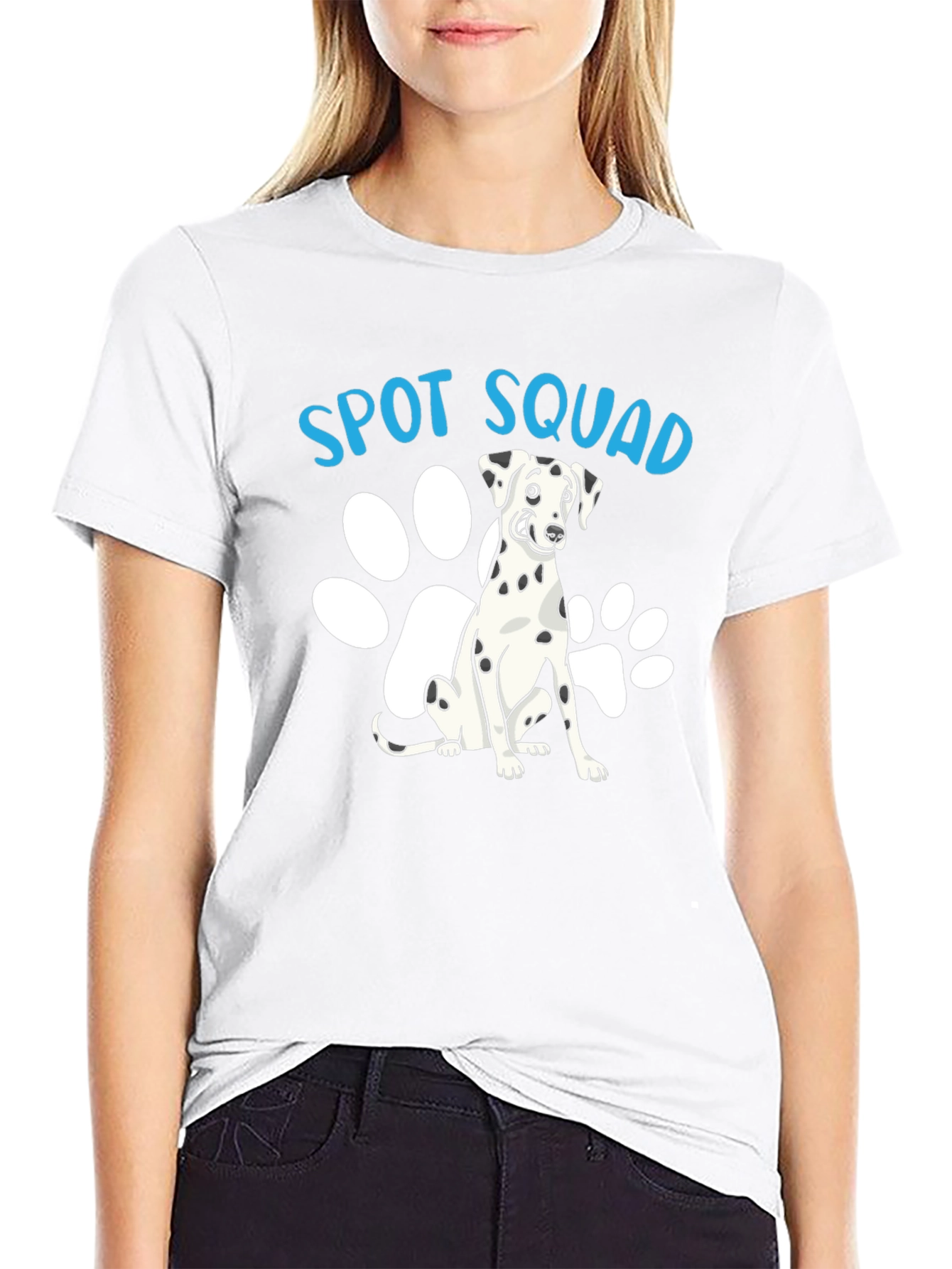 Spot Squad Dalmatian Graphic Tee