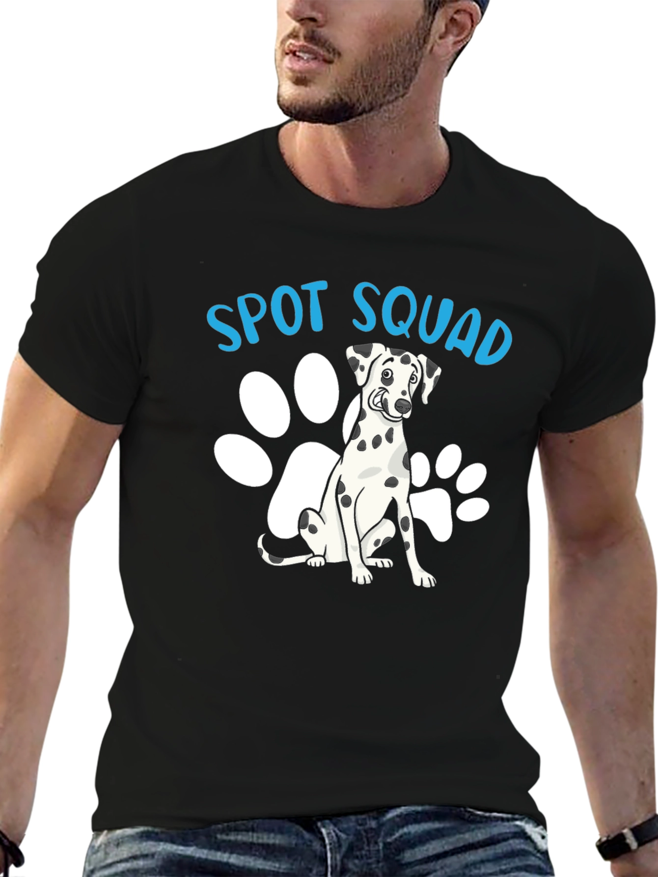 Spot Squad Dalmatian Graphic Tee