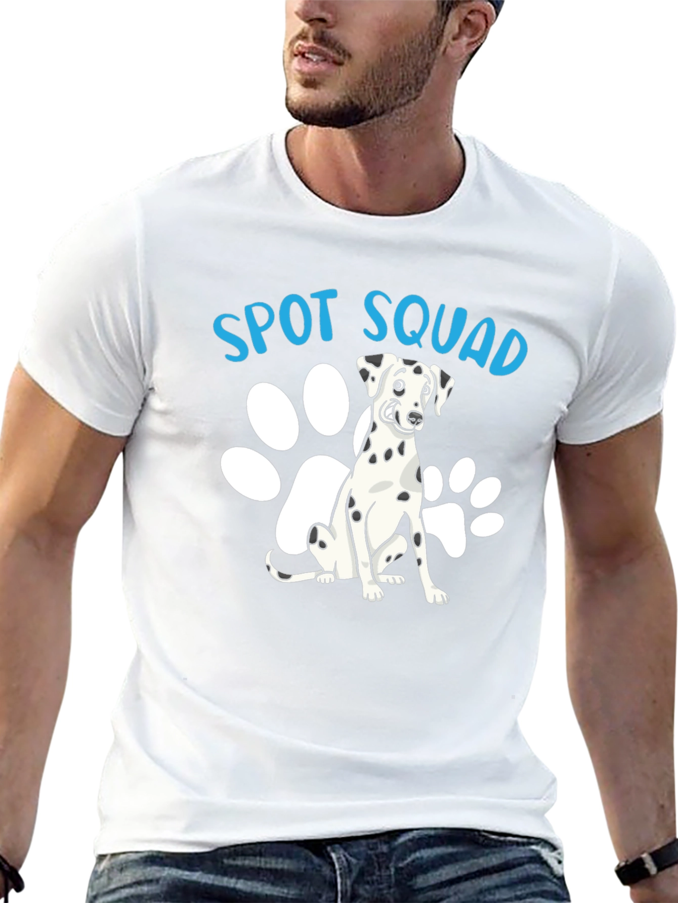 Spot Squad Dalmatian Graphic Tee