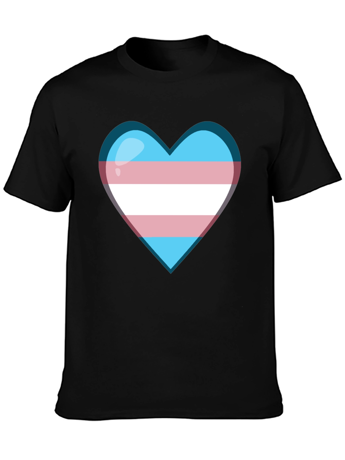 Transgender Pride Heart T-Shirt