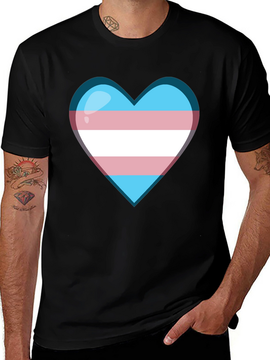 Transgender Pride Heart T-Shirt
