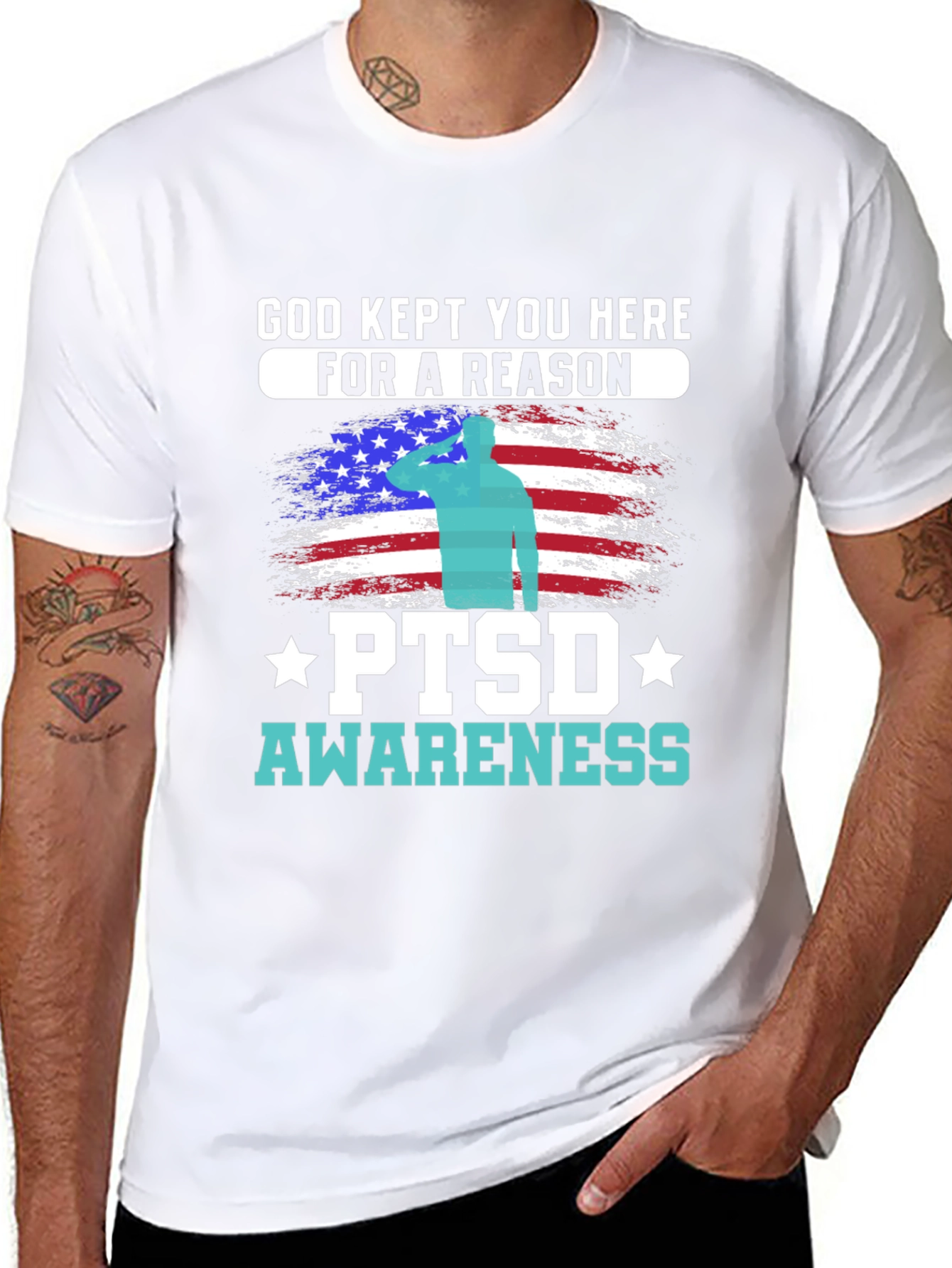 PTSD Awareness Graphic Tee