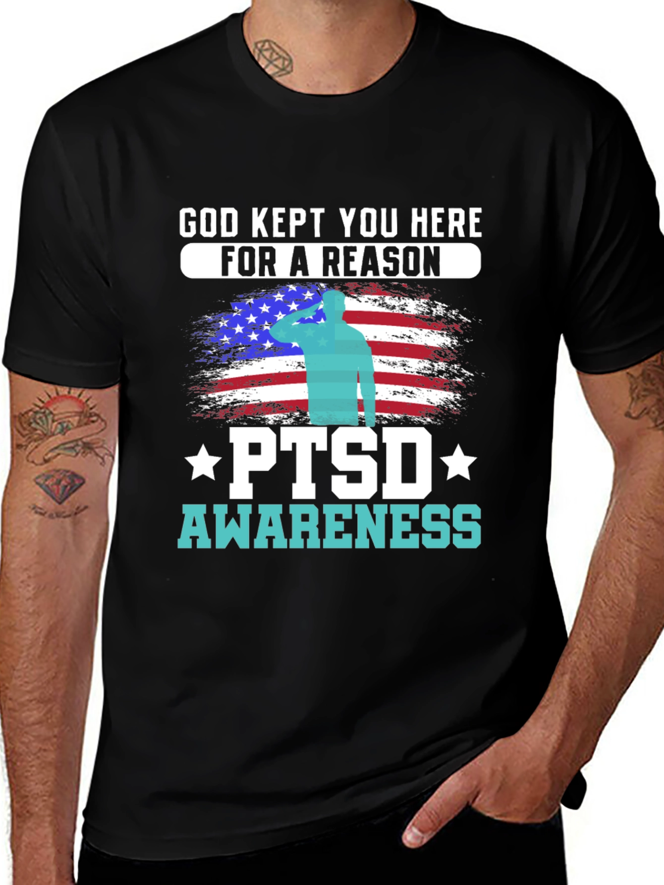 PTSD Awareness Graphic Tee
