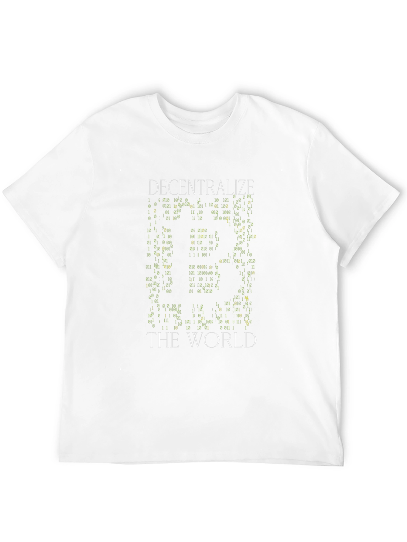 Decentralize The World Bitcoin Black T-Shirt