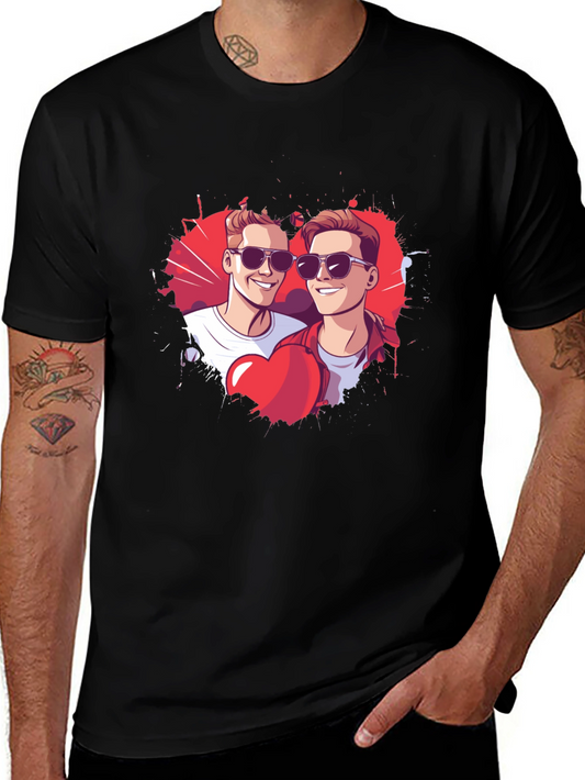 Trendy Graphic Tee - Love Wins