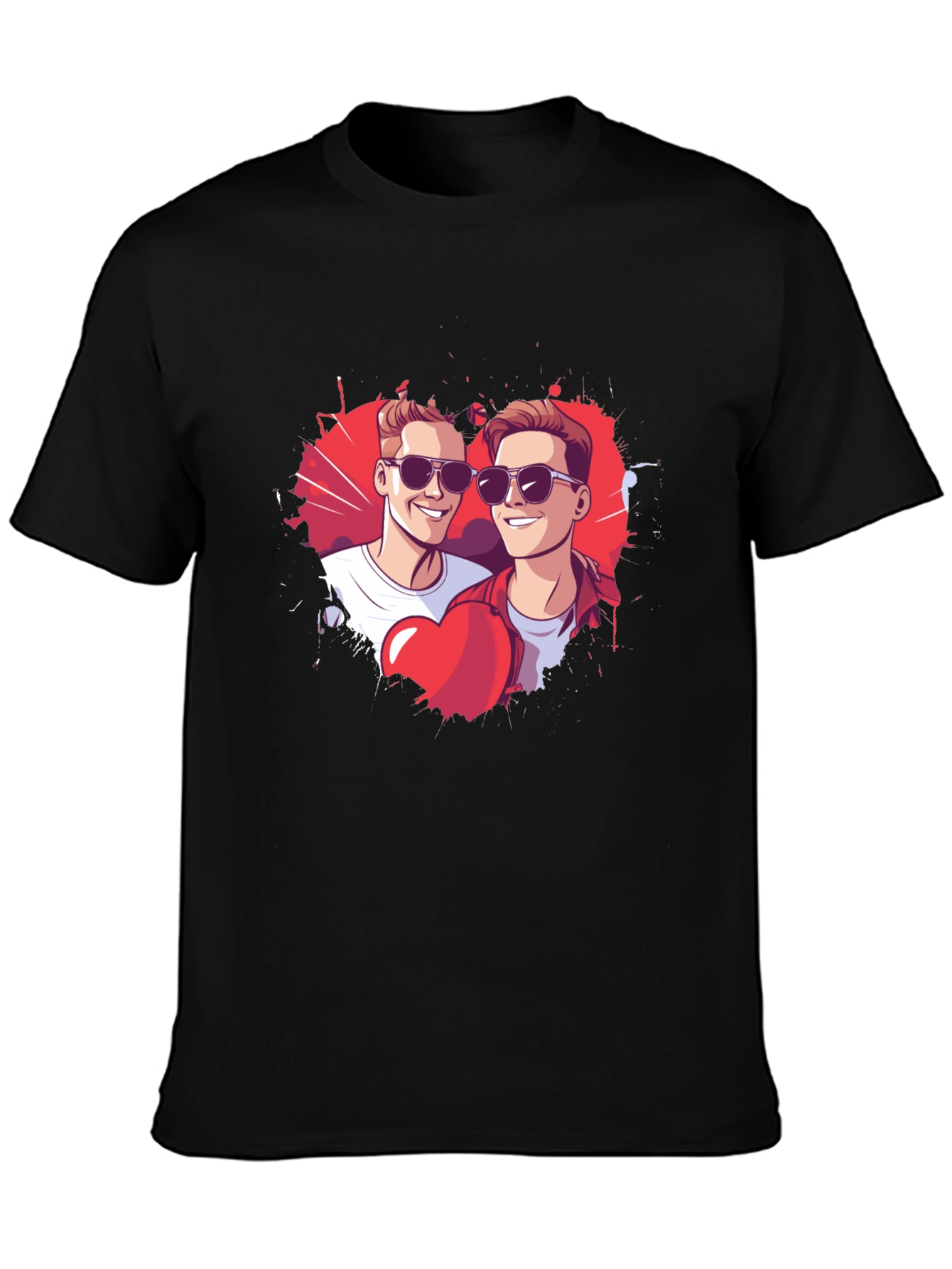 Trendy Graphic Tee - Love Wins