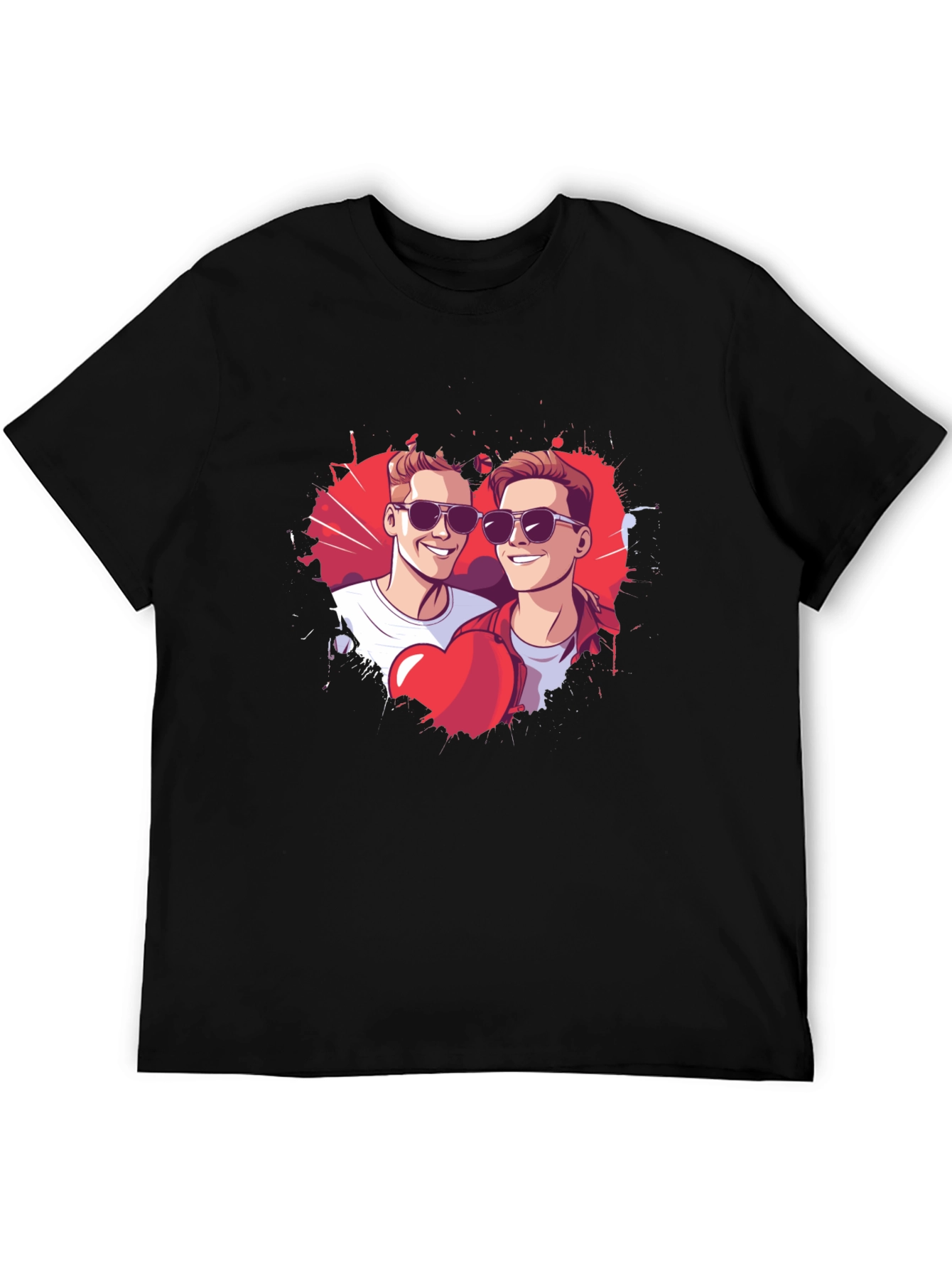 Trendy Graphic Tee - Love Wins
