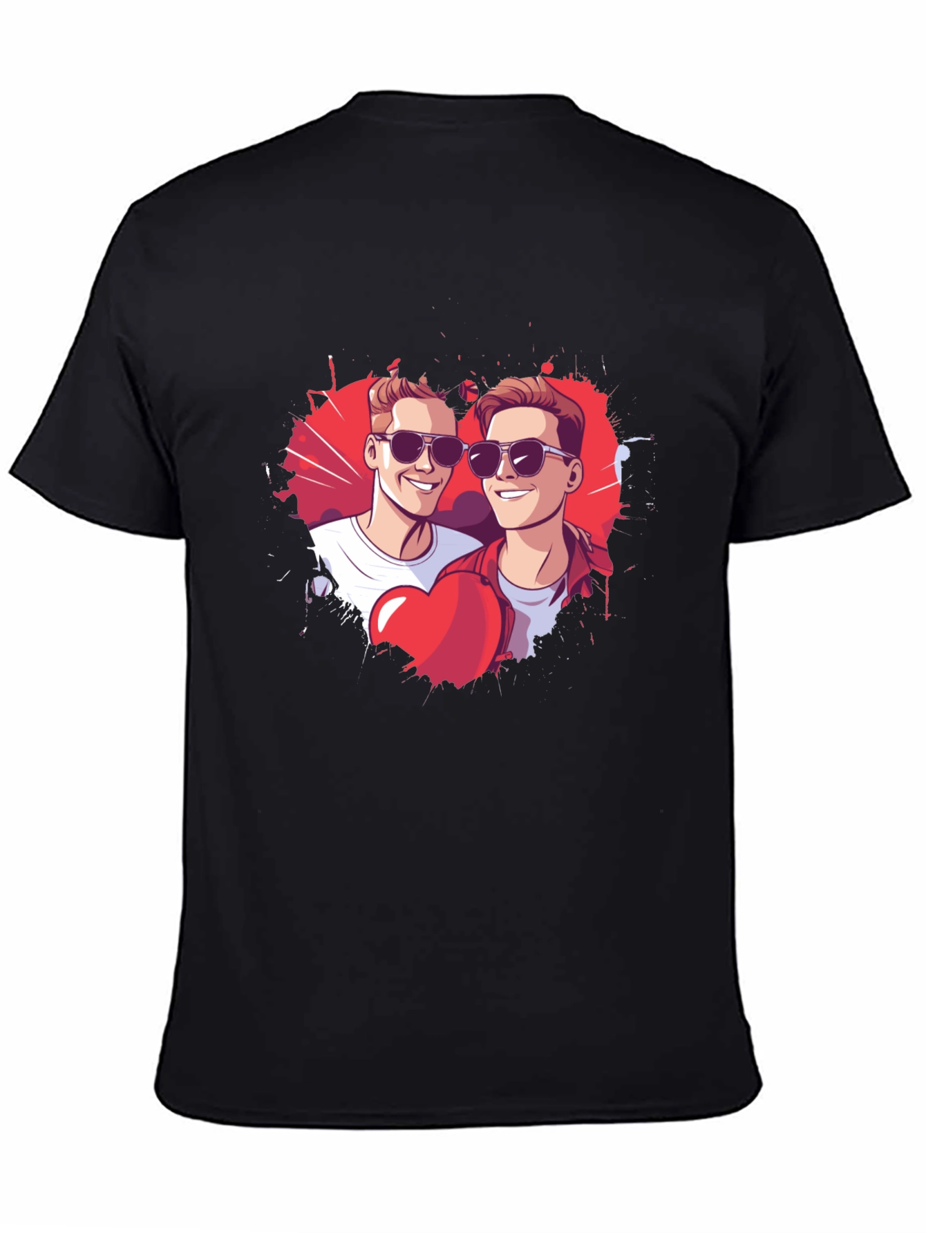 Trendy Graphic Tee - Love Wins