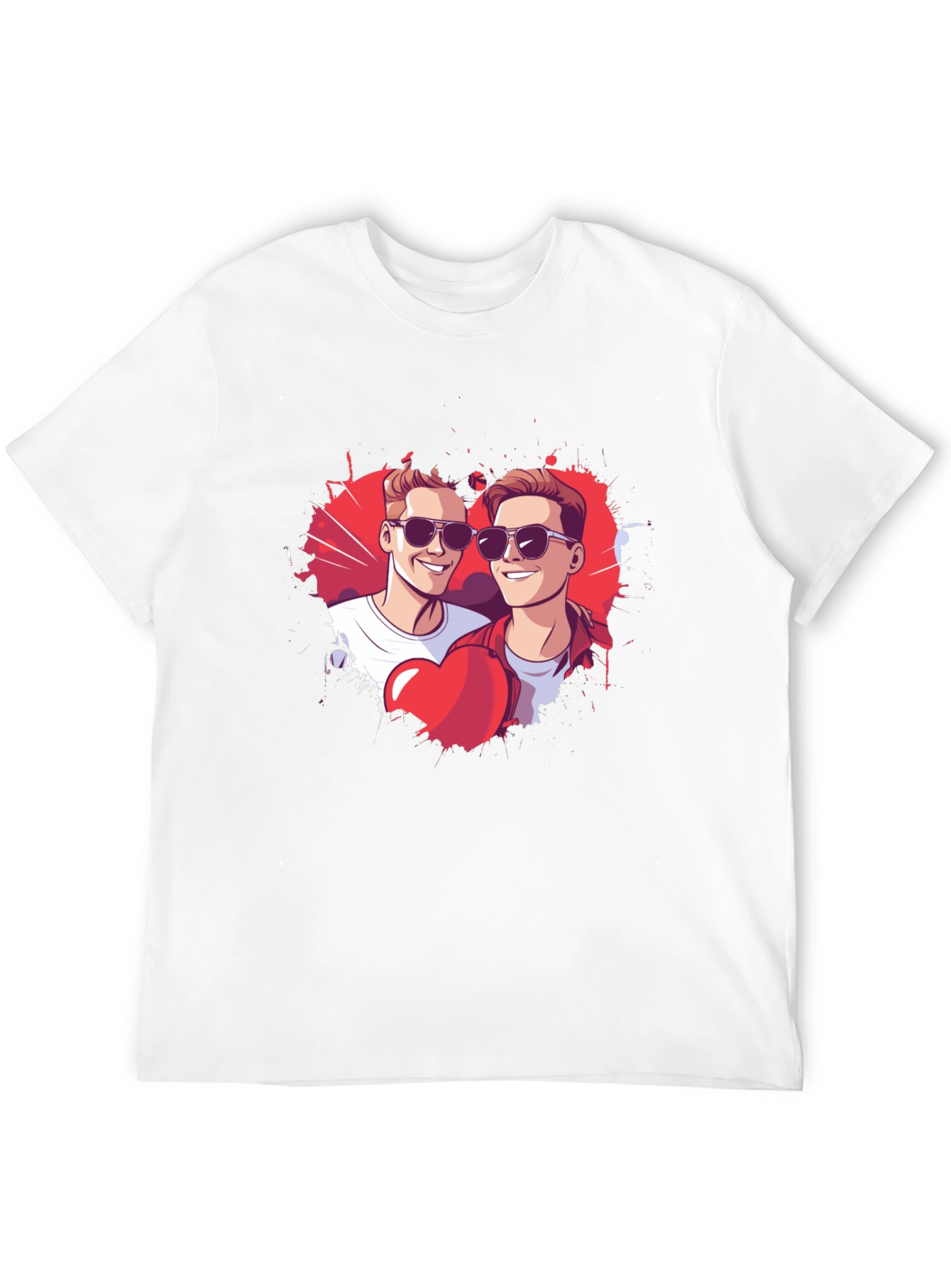 Trendy Graphic Tee - Love Wins