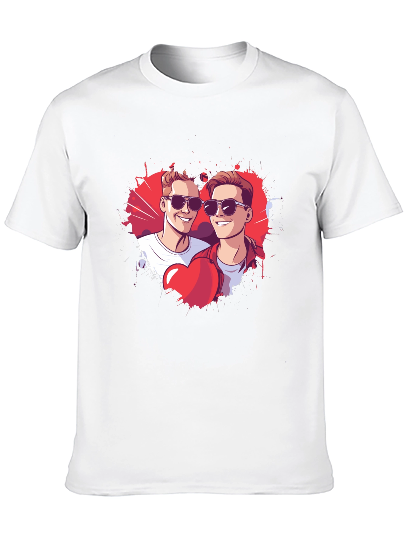 Trendy Graphic Tee - Love Wins