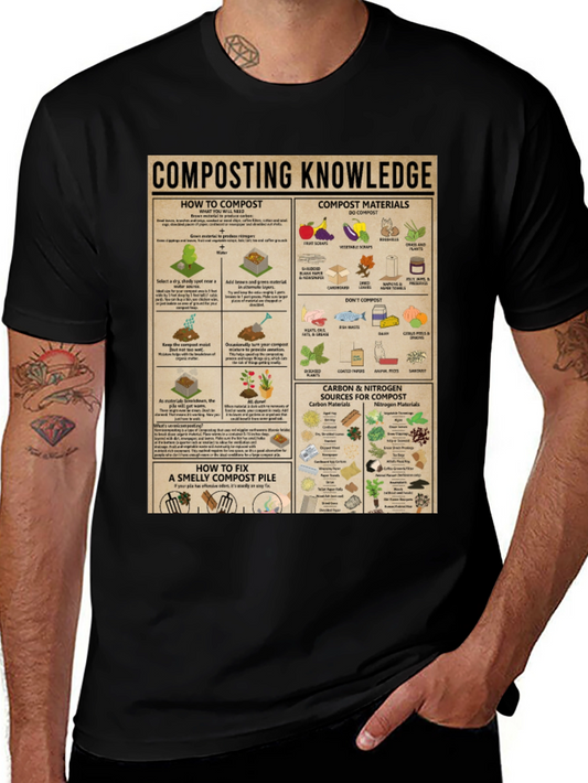 Composting Knowledge Graphic Tee