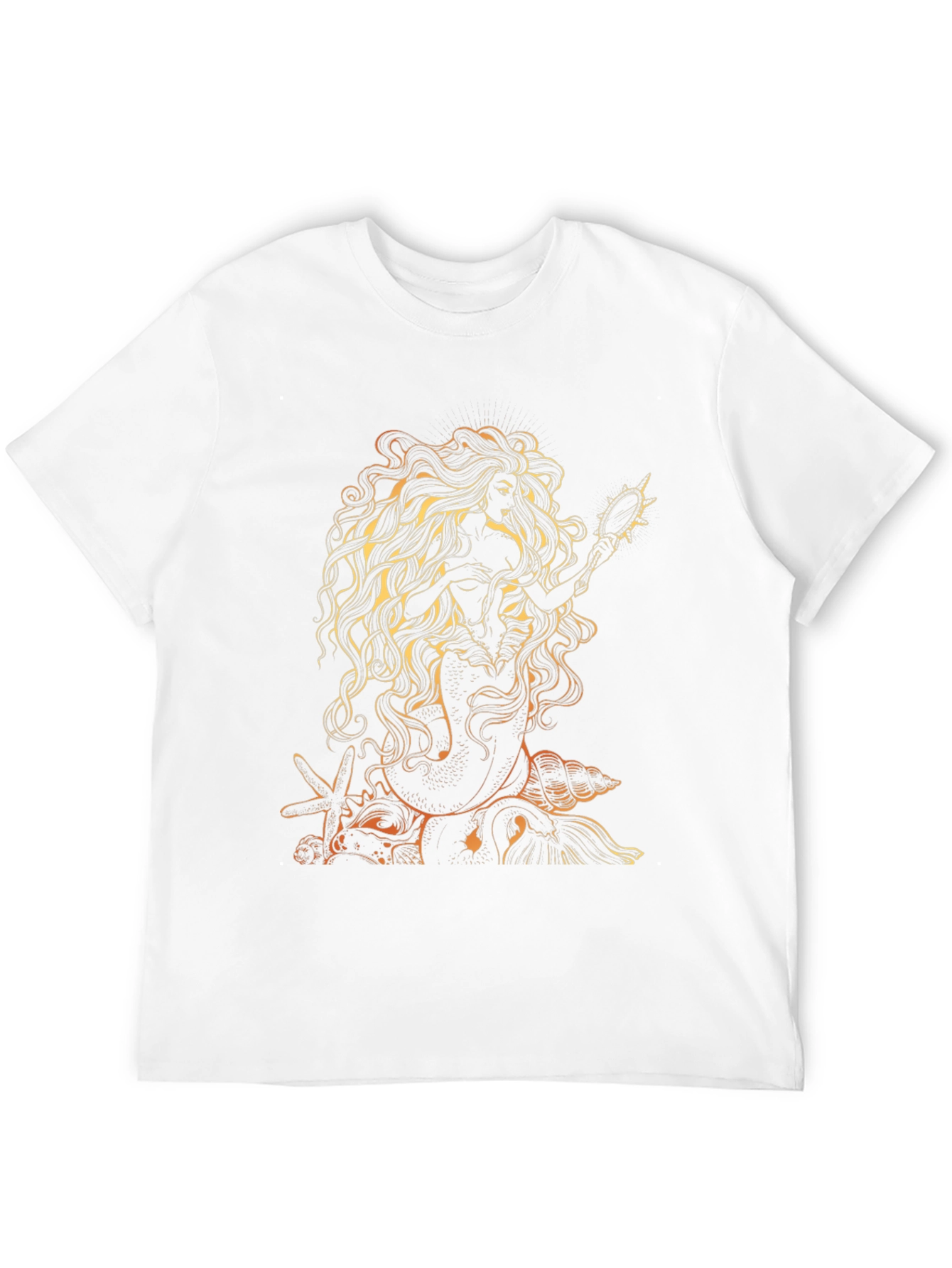 Mermaid Graphic Tee - Black