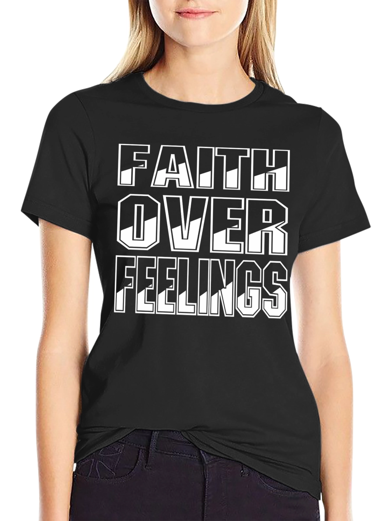 Faith Over Feelings Graphic Tee