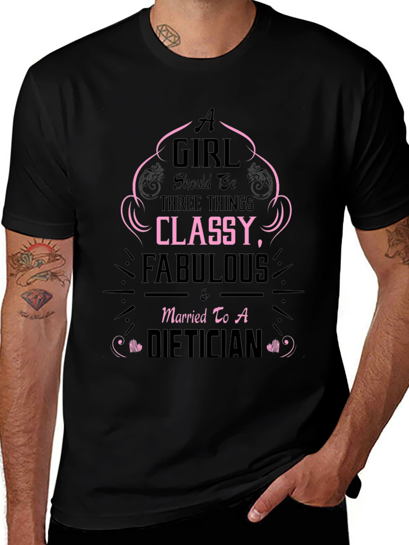 Classy Fabulous Dietician T-Shirt