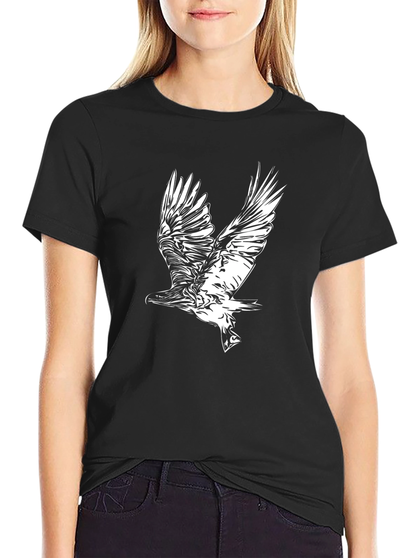 Black Eagle Graphic T-Shirt