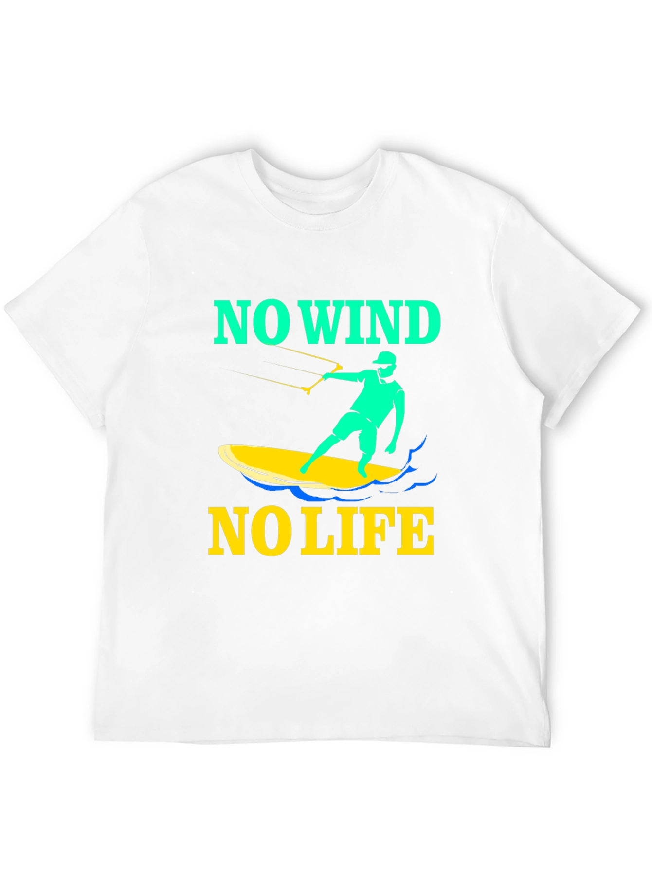 No Wind No Life Surfing T-Shirt
