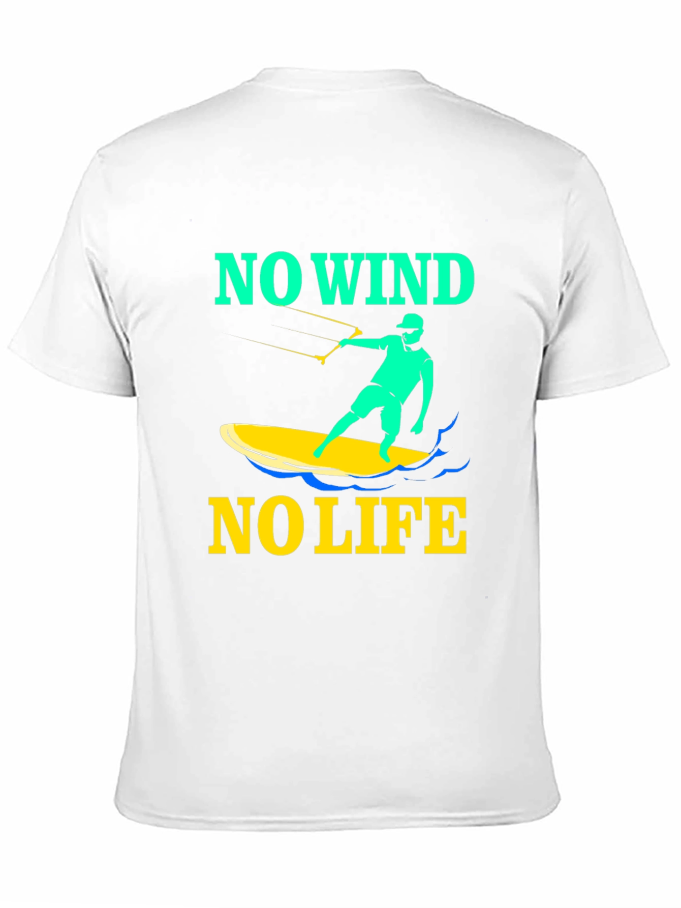 No Wind No Life Surfing T-Shirt