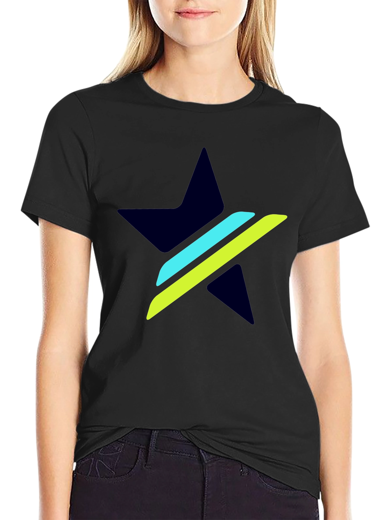 Stylish Star Graphic T-Shirt - Modern Design