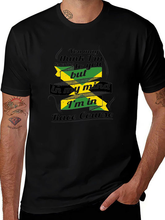 Funny Jamaica Race Course T-Shirt - Minds Elsewhere!