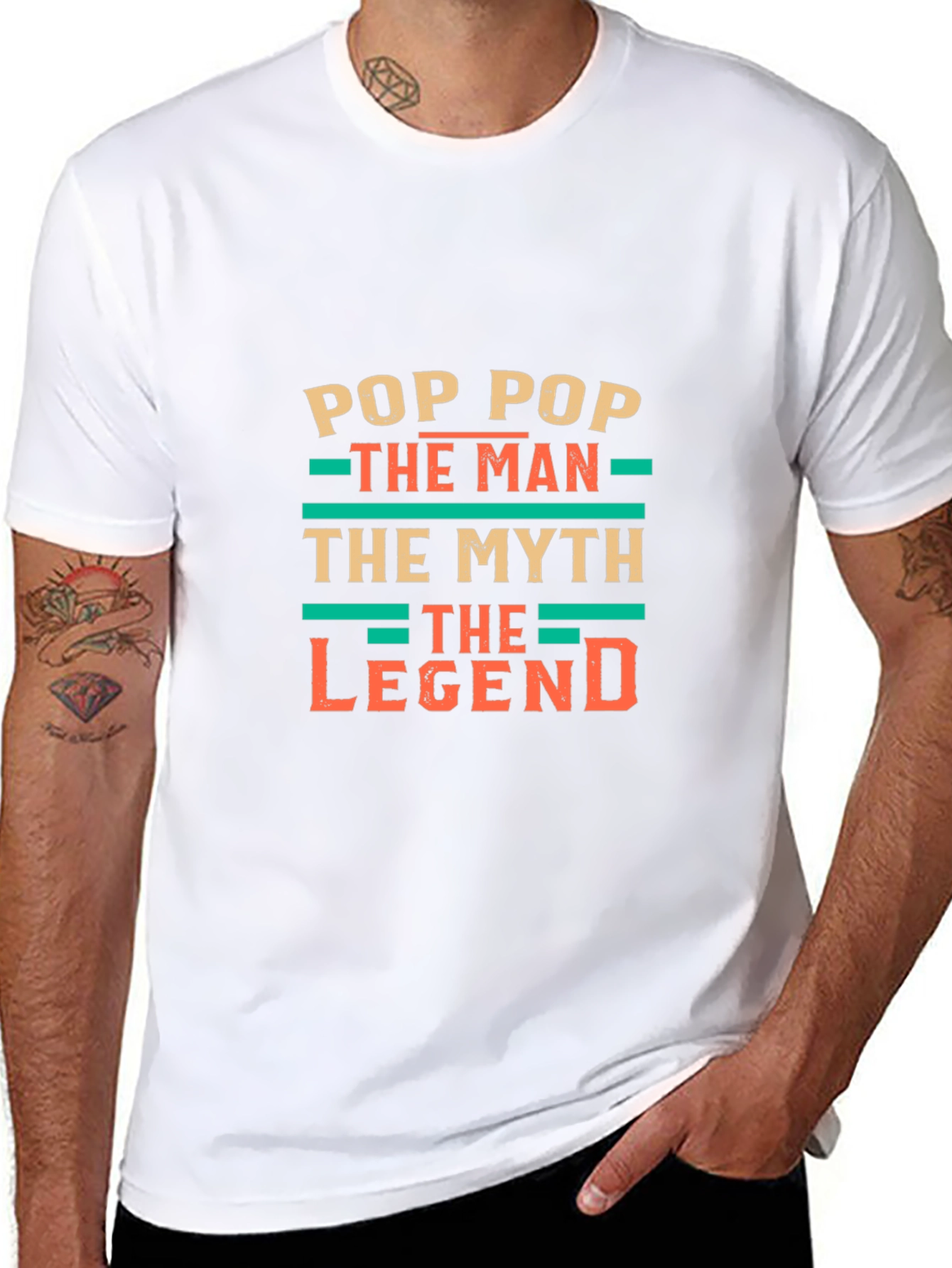 Pop Pop The Man The Myth The Legend T-Shirt