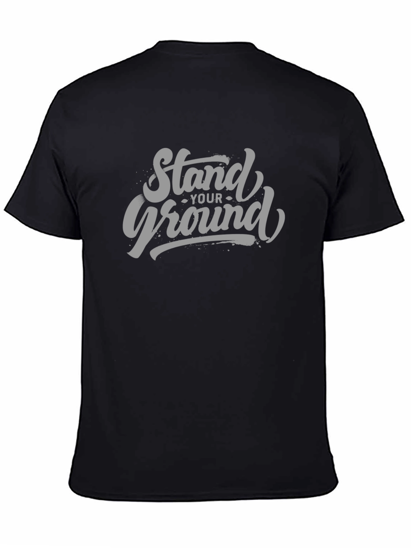 Stand Your Ground Graphic Tee - Black