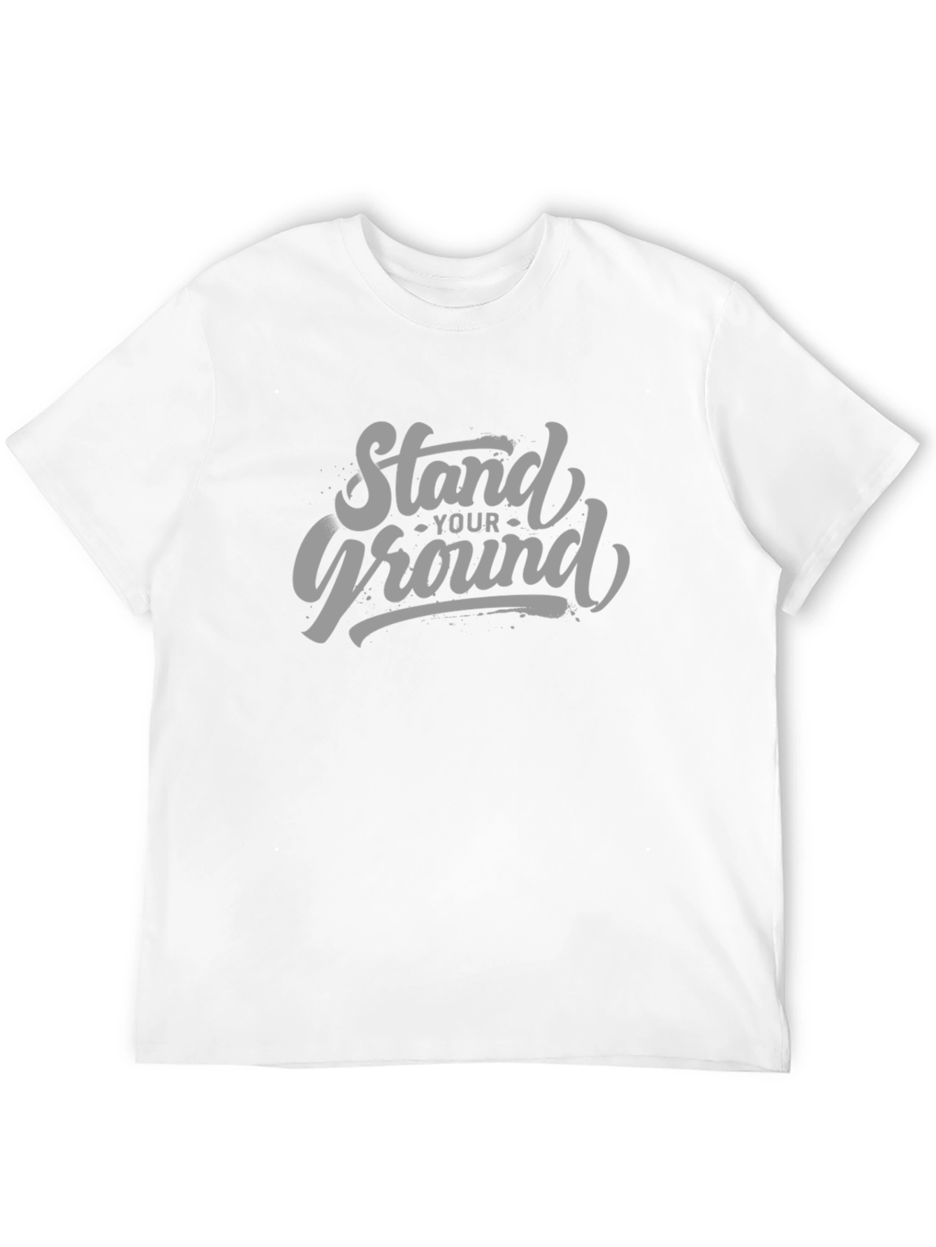 Stand Your Ground Graphic Tee - Black
