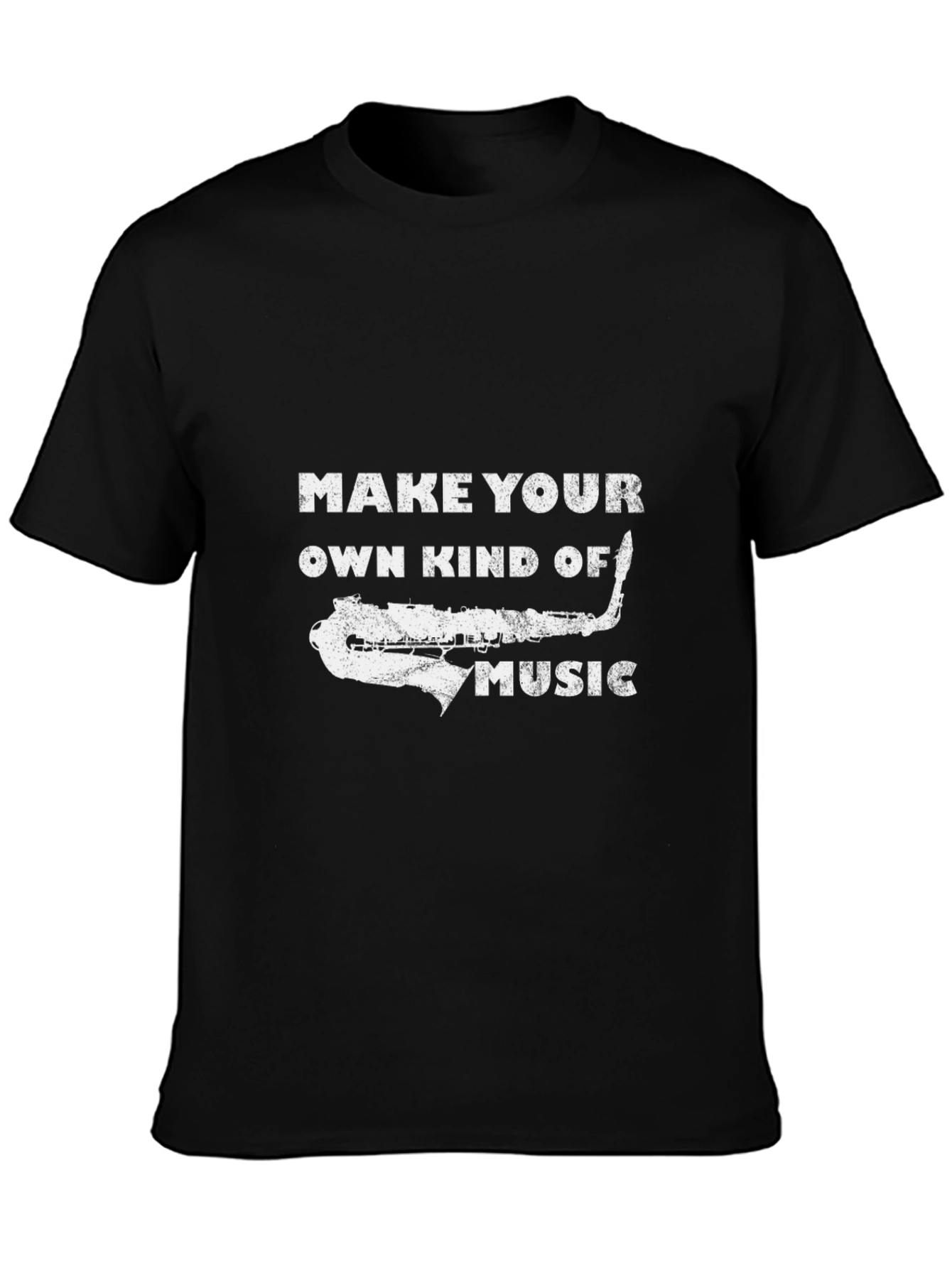 Saxophone Graphic T-Shirt: Make Your Own Kind of Music