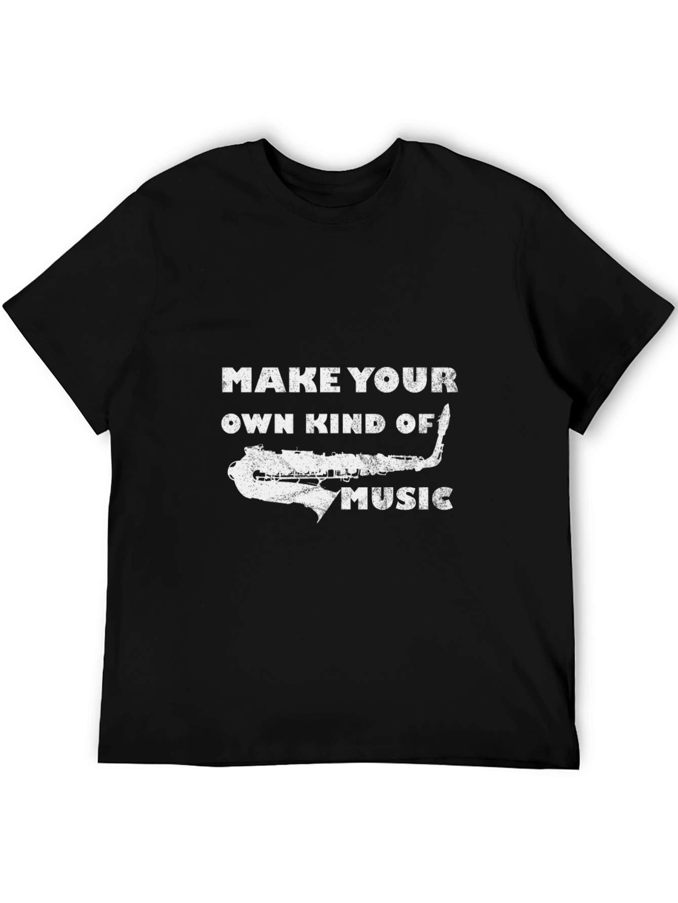 Saxophone Graphic T-Shirt: Make Your Own Kind of Music