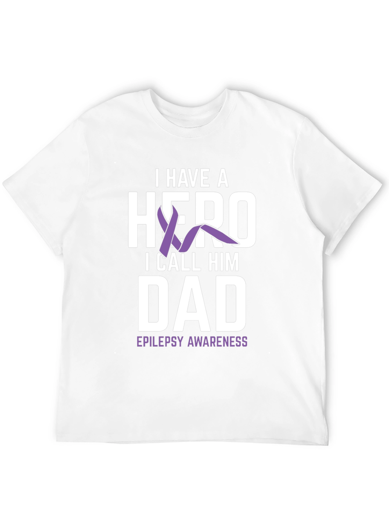Epilepsy Awareness Hero Dad T-Shirt