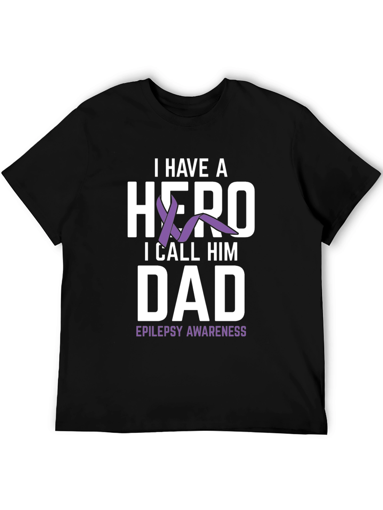 Epilepsy Awareness Hero Dad T-Shirt