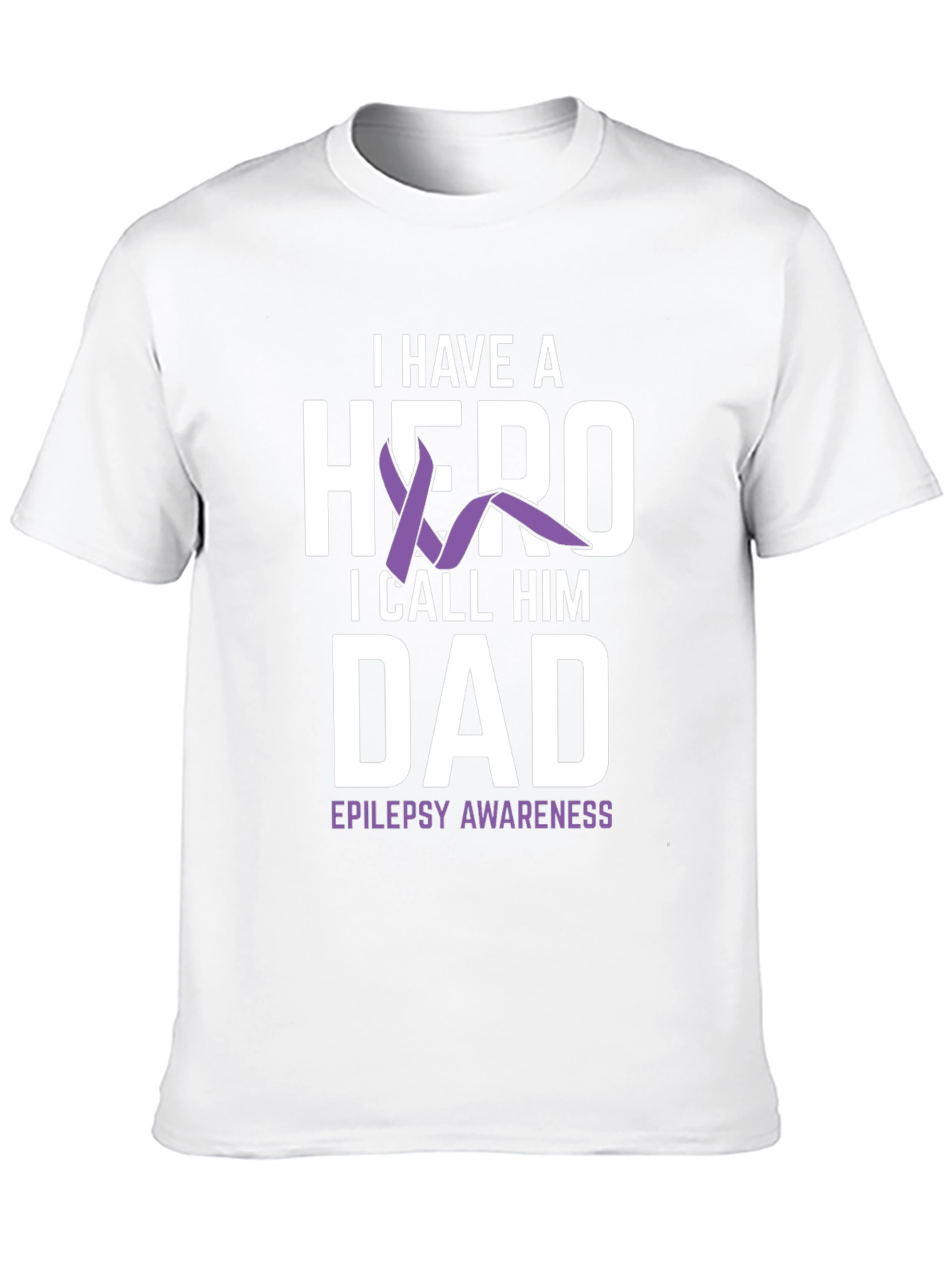 Epilepsy Awareness Hero Dad T-Shirt