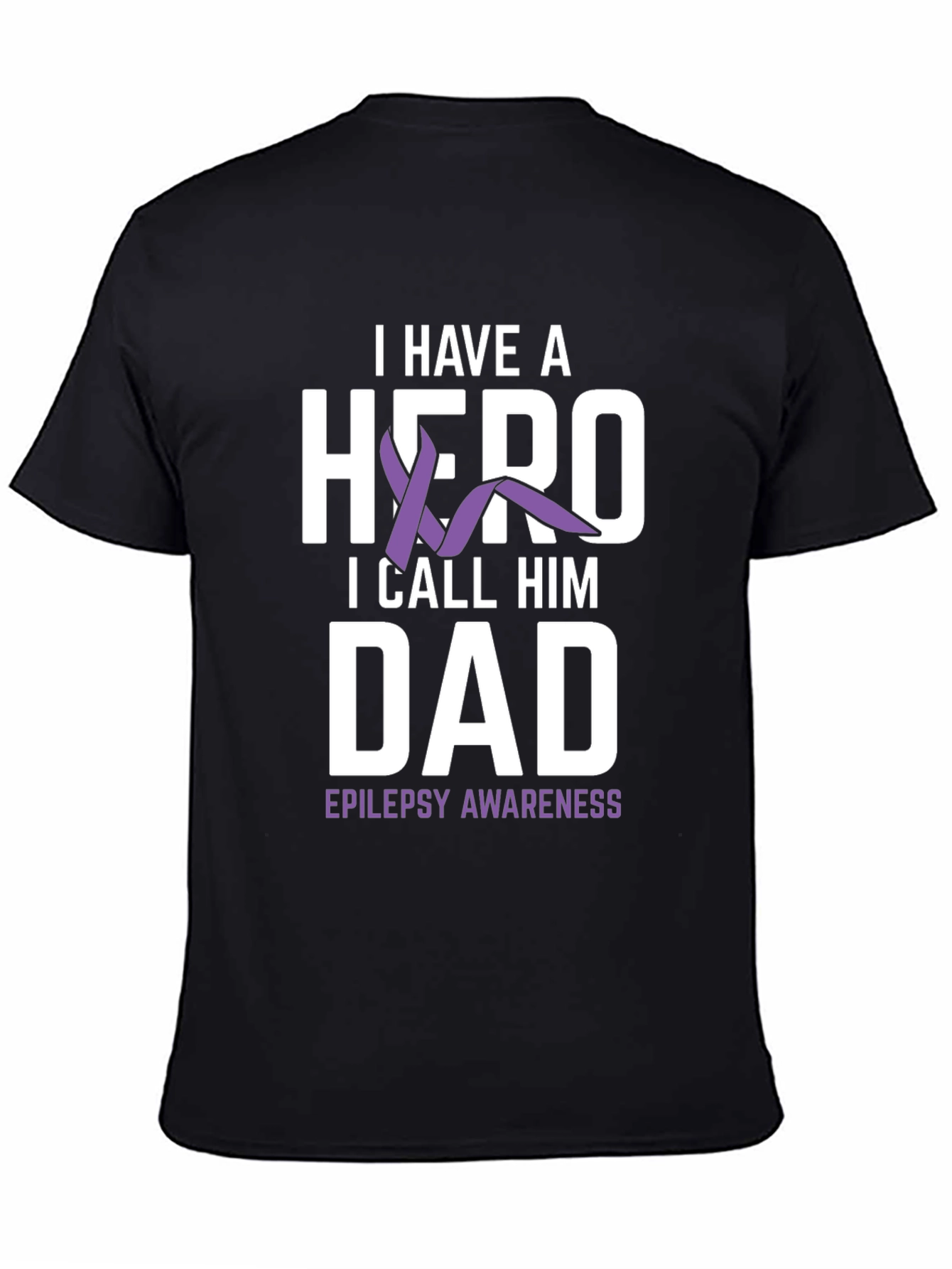 Epilepsy Awareness Hero Dad T-Shirt