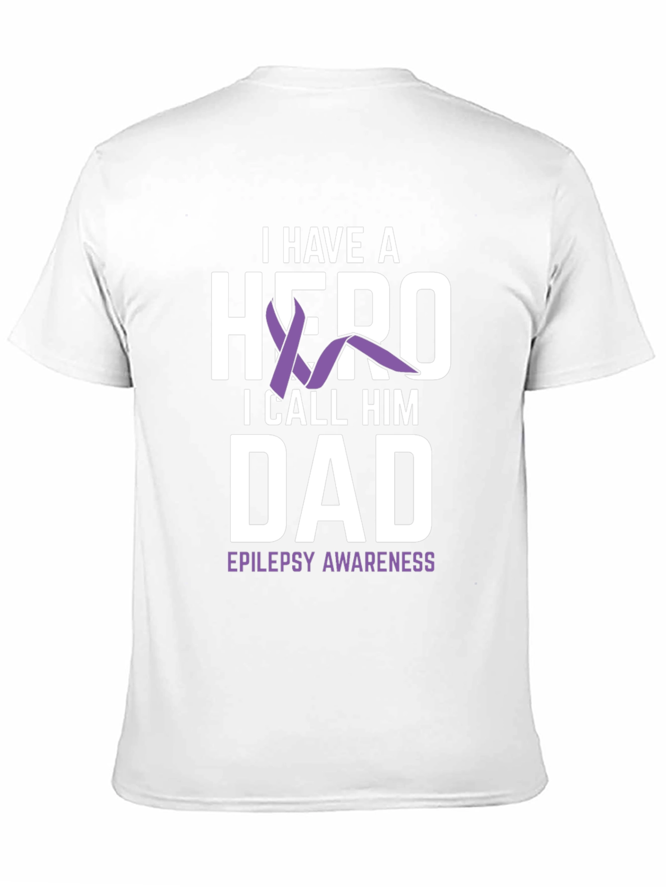 Epilepsy Awareness Hero Dad T-Shirt