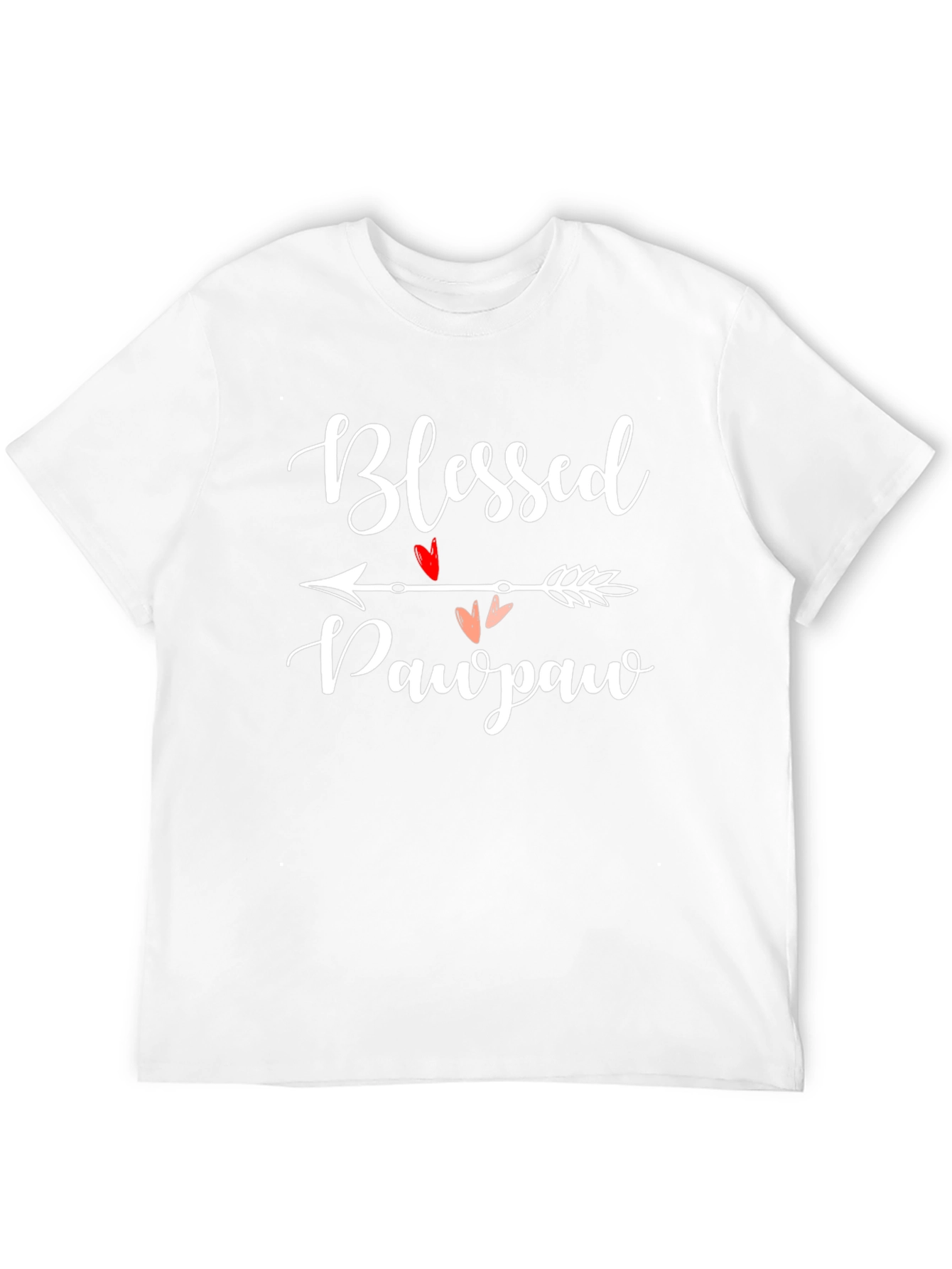 Blessed Pawpaw T-Shirt - Arrow Heart Design