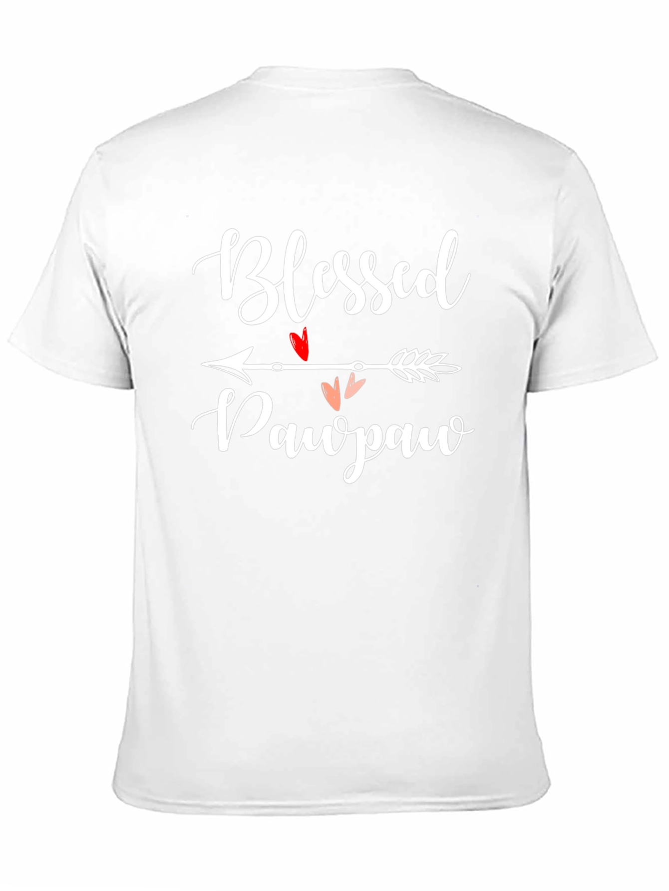 Blessed Pawpaw T-Shirt - Arrow Heart Design