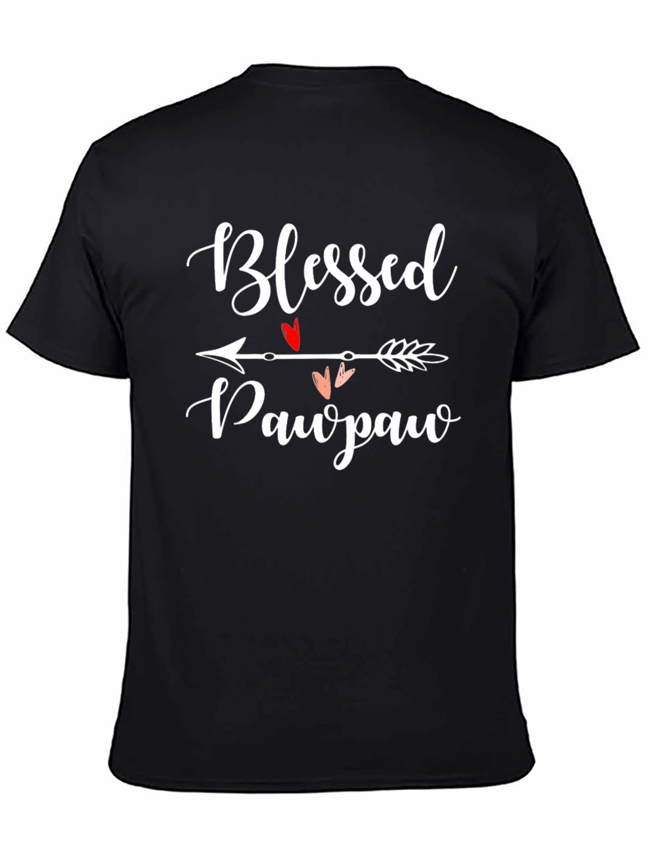 Blessed Pawpaw T-Shirt - Arrow Heart Design