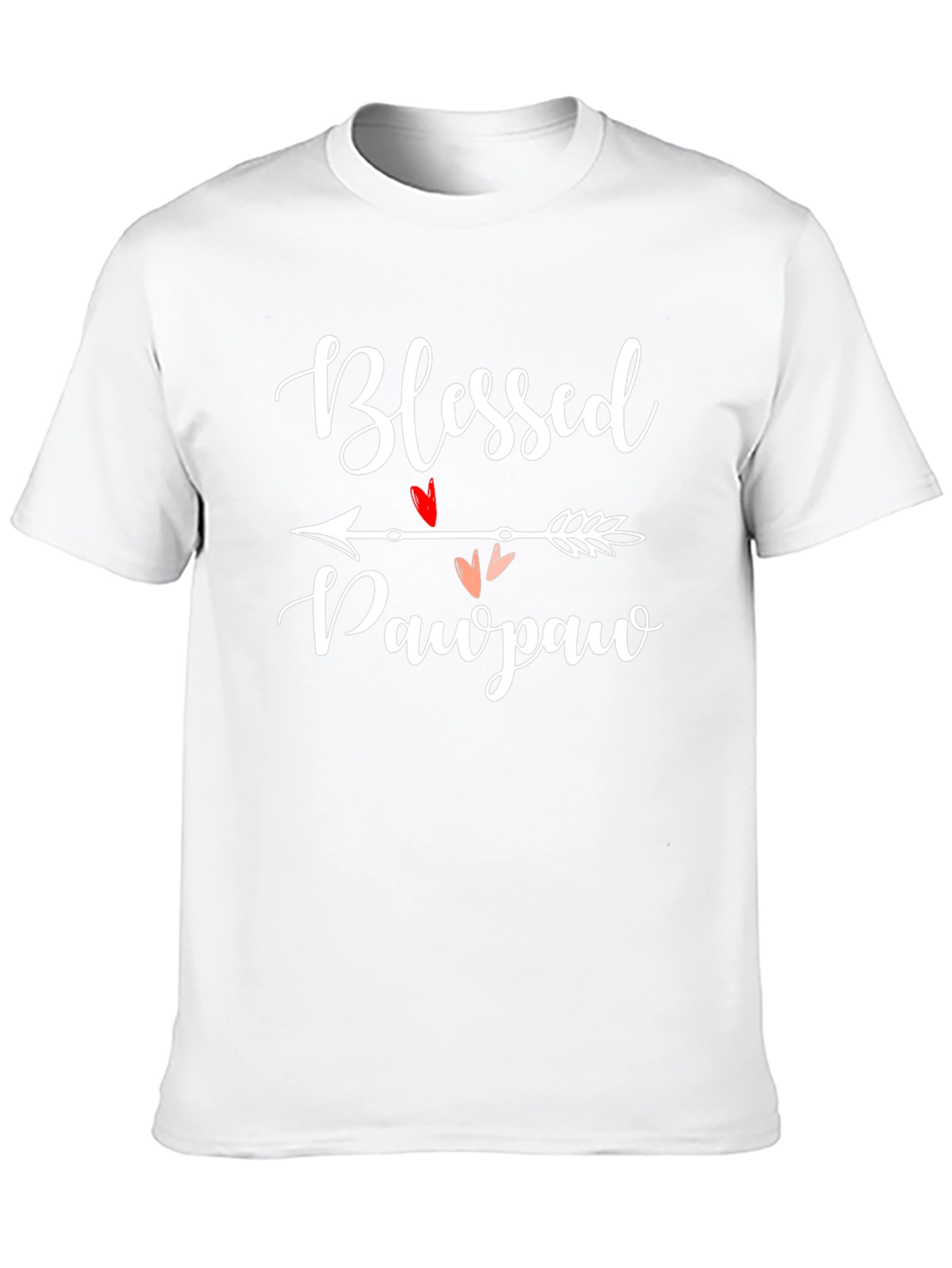 Blessed Pawpaw T-Shirt - Arrow Heart Design