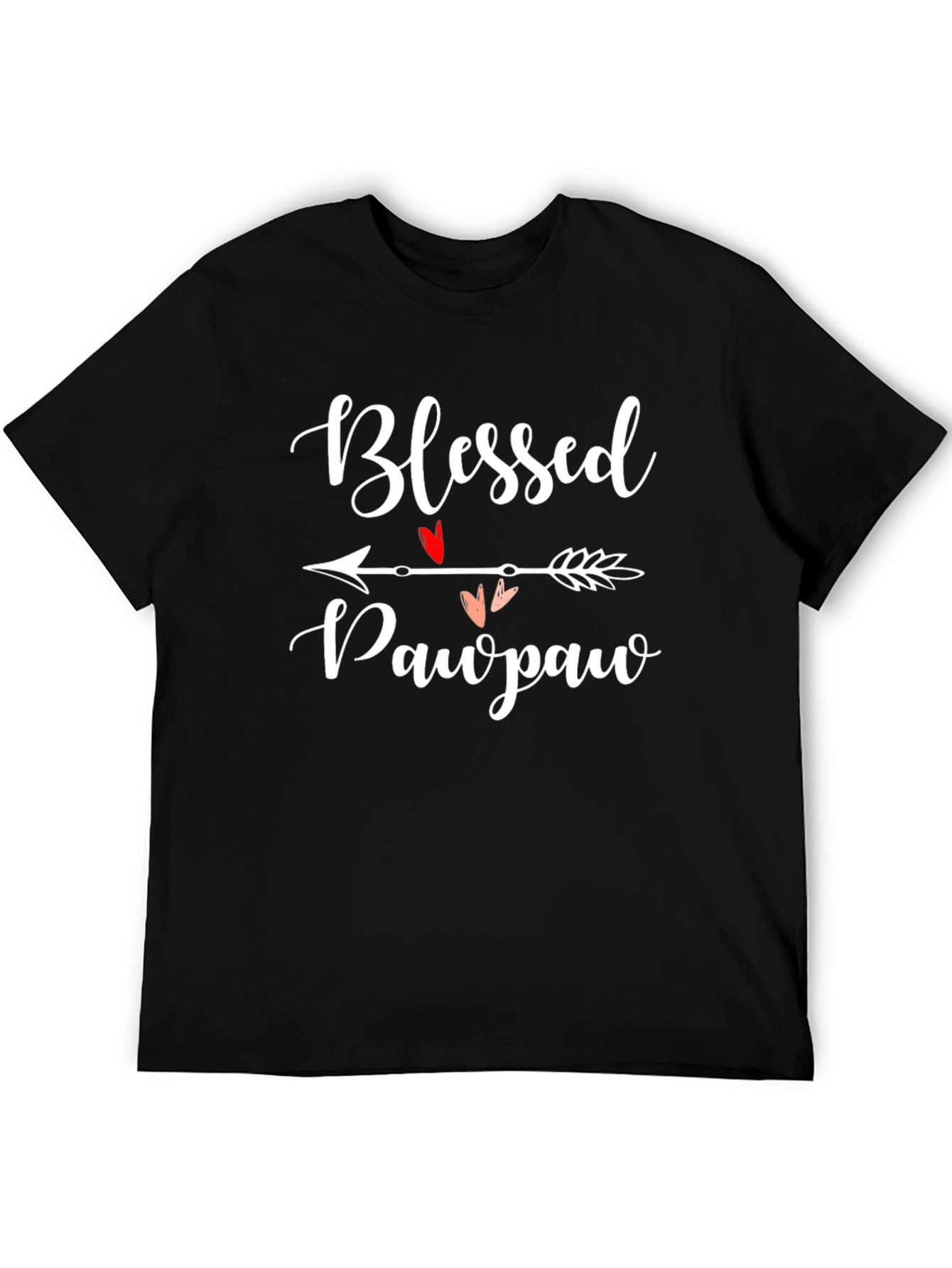 Blessed Pawpaw T-Shirt - Arrow Heart Design