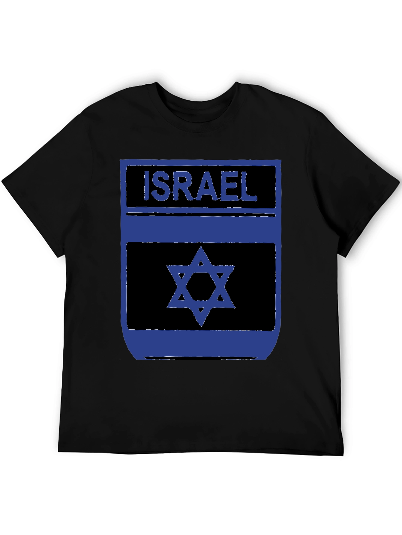 Israel Flag Graphic Tee - Patriotic Shirt