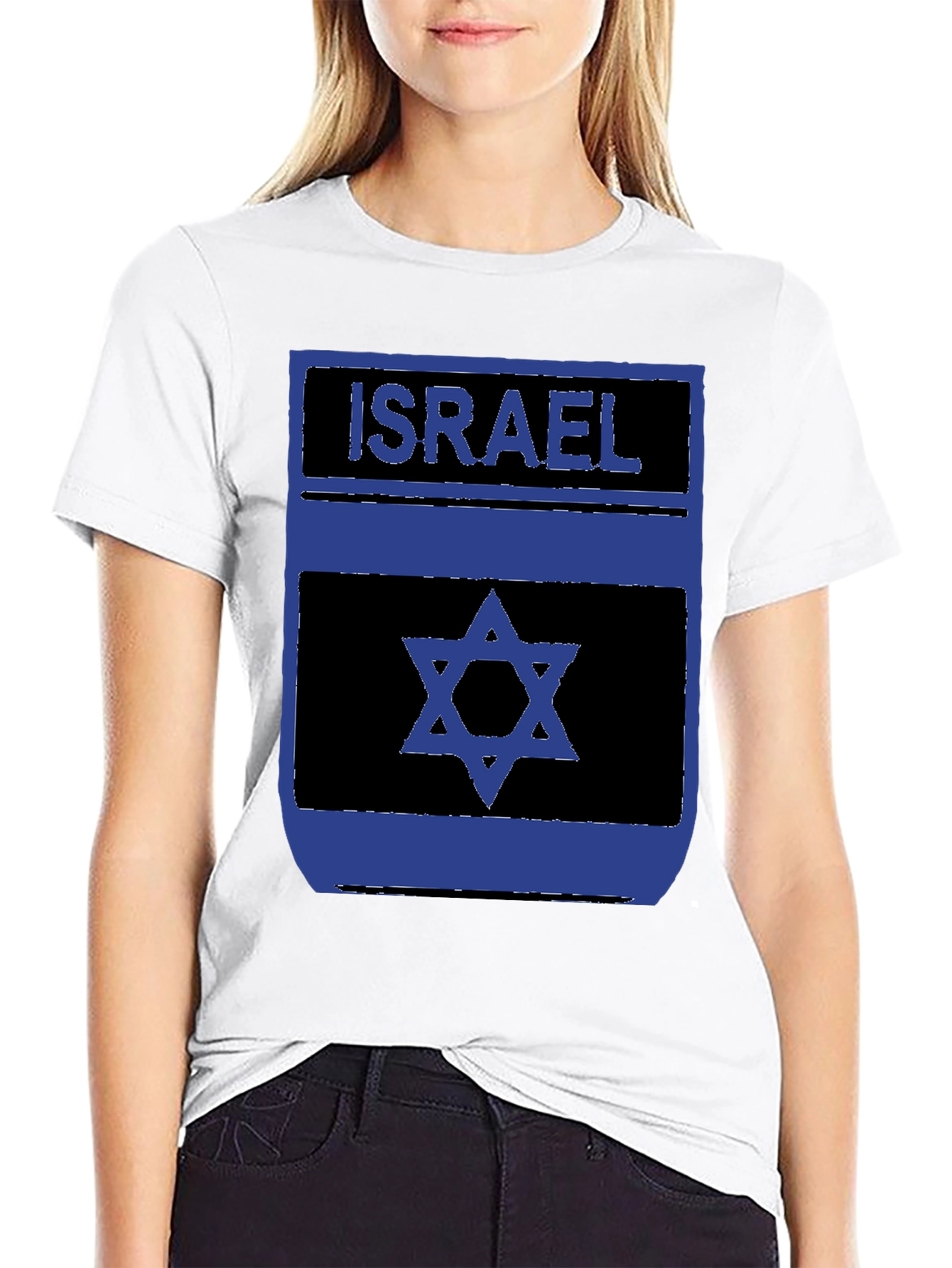 Israel Flag Graphic Tee - Patriotic Shirt