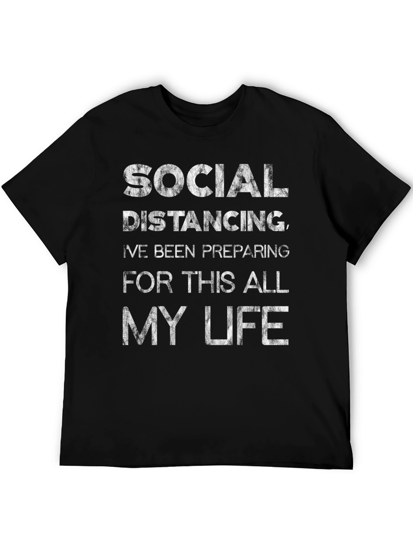 Social Distancing Graphic T-Shirt