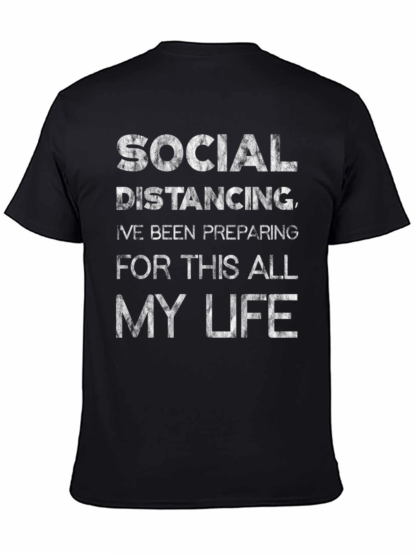 Social Distancing Graphic T-Shirt