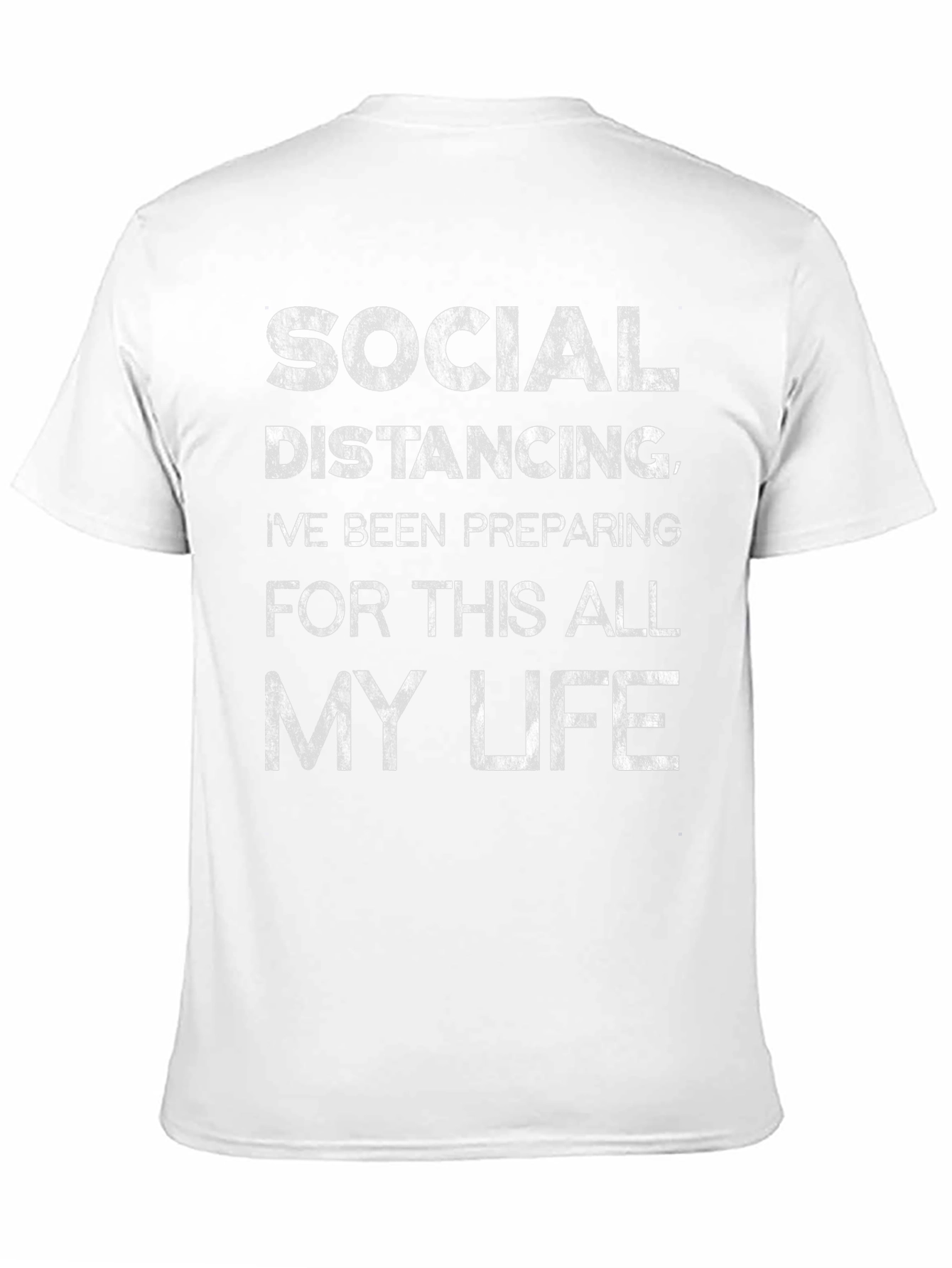 Social Distancing Graphic T-Shirt