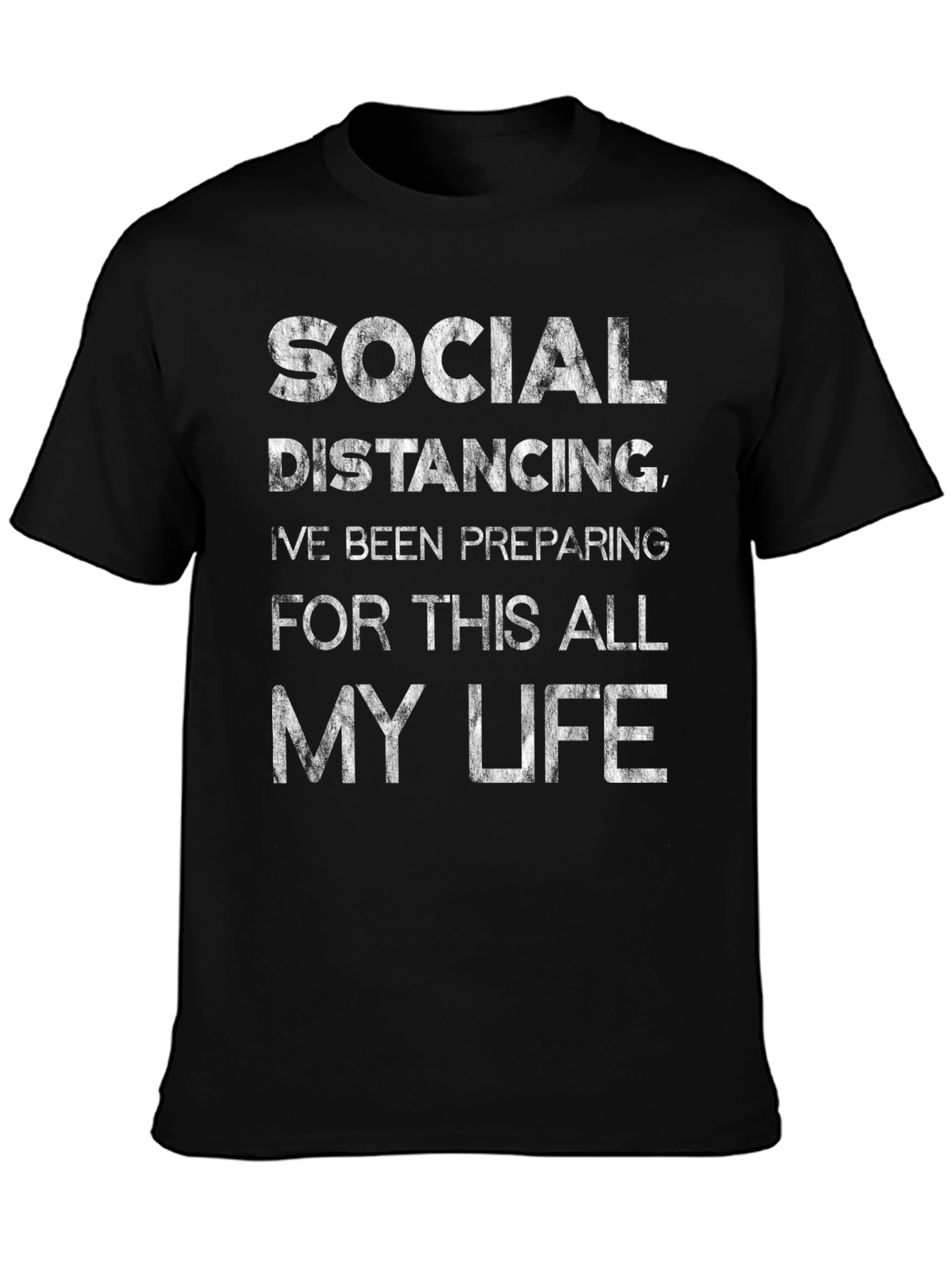 Social Distancing Graphic T-Shirt