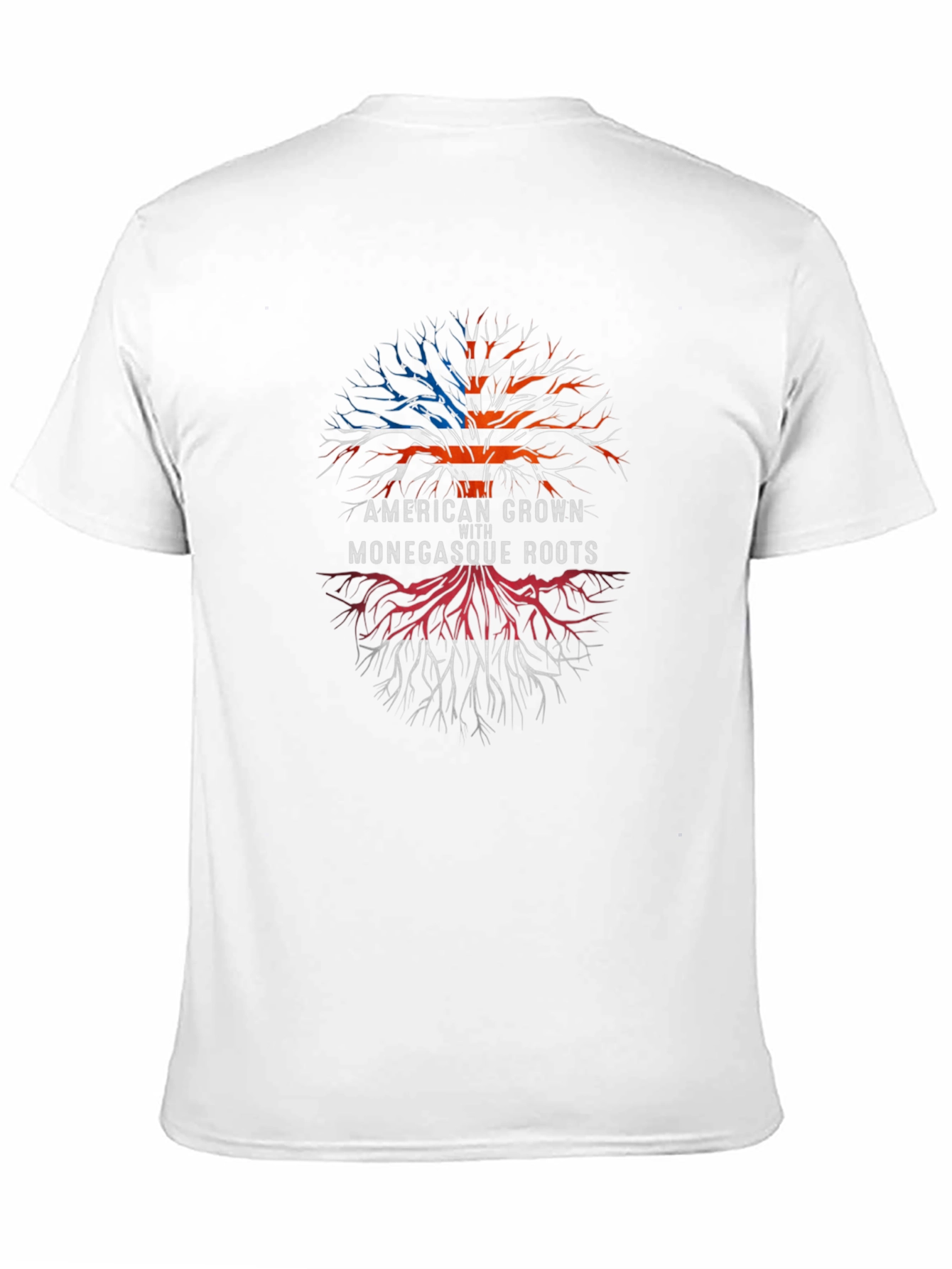 American Grown with Monegasque Roots T-Shirt