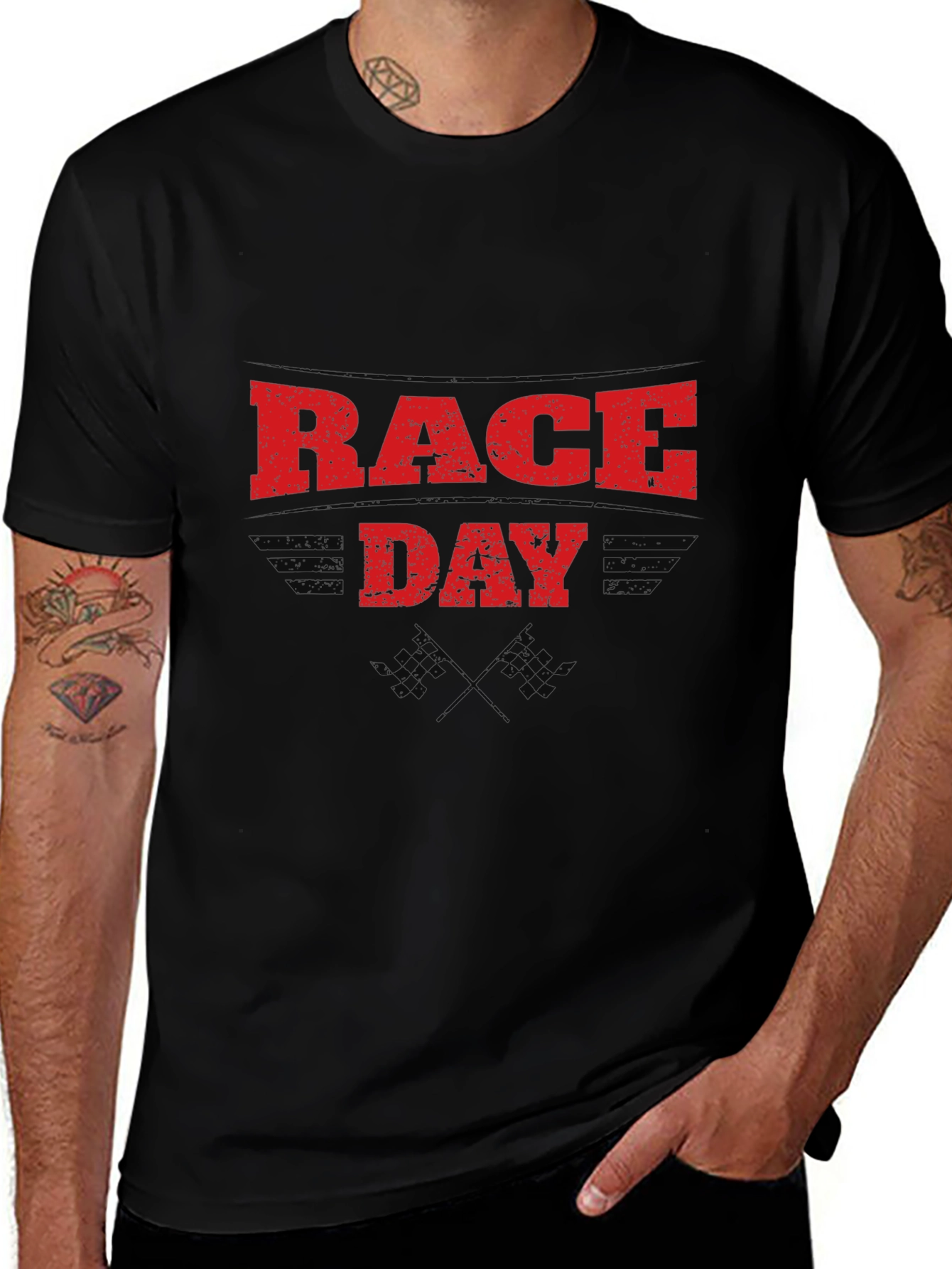Race Day Graphic Tee