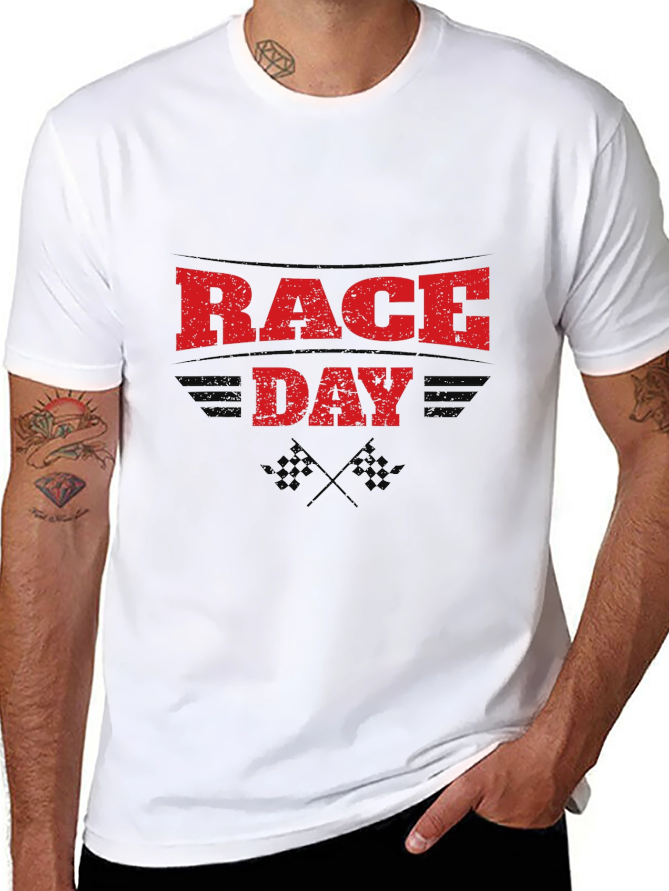Race Day Graphic Tee