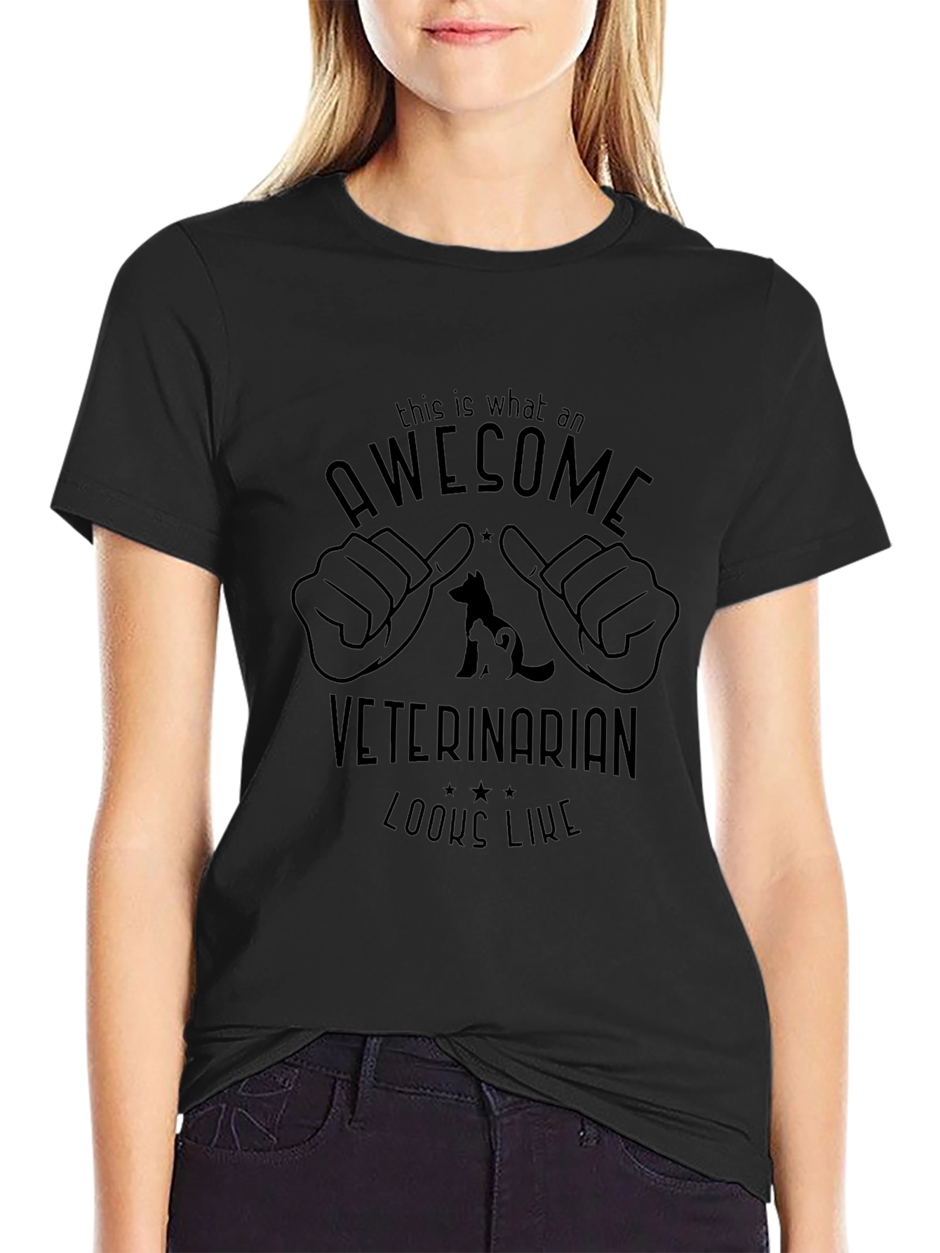 Awesome Veterinarian Graphic T-Shirt