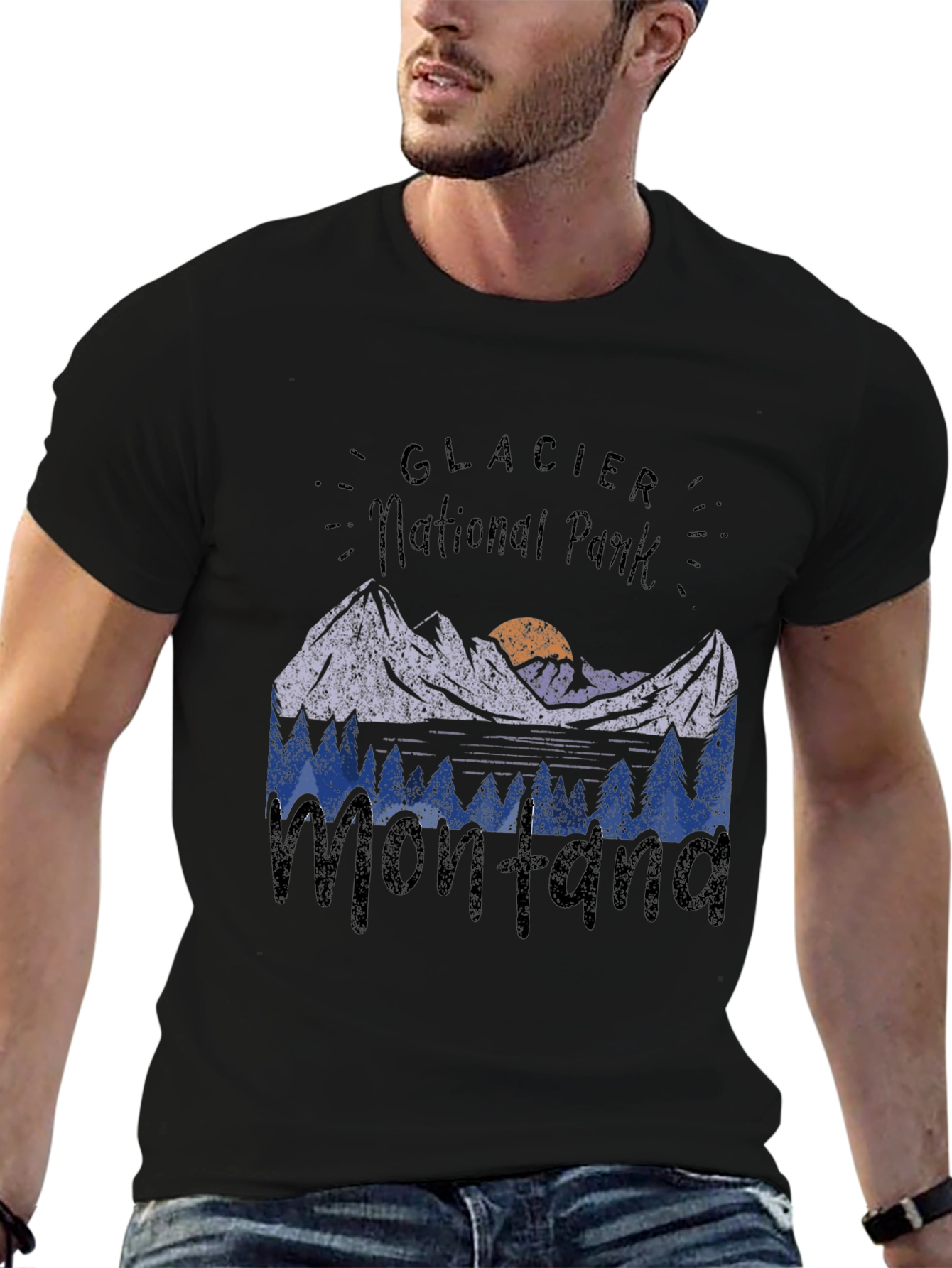 Glacier National Park Montana T-Shirt