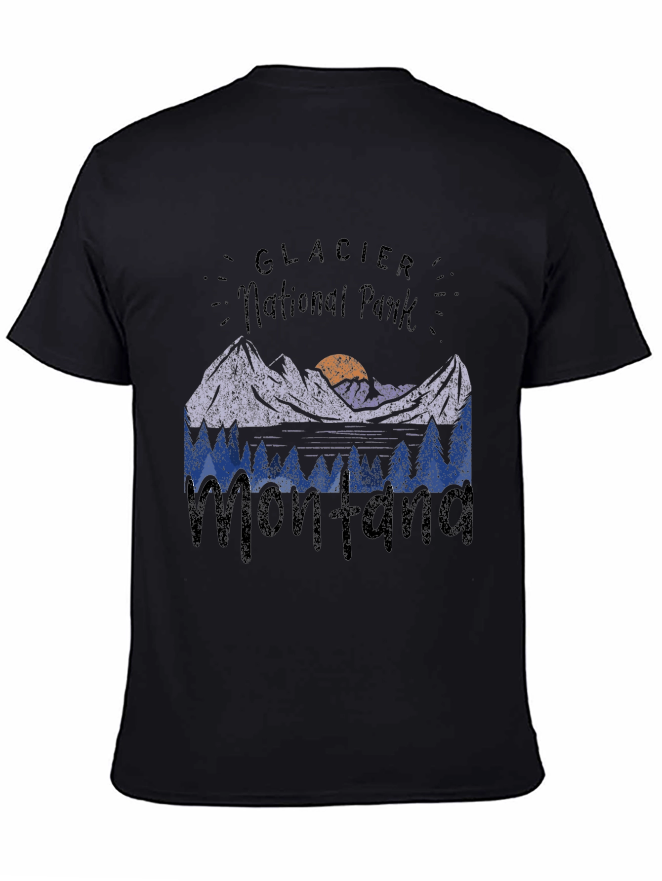 Glacier National Park Montana T-Shirt